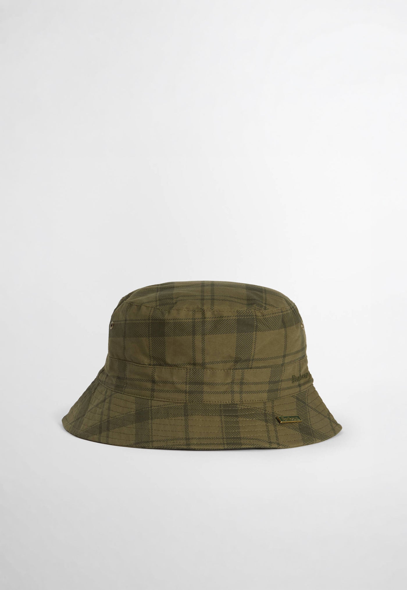 Tartan Transport Bucket Hat - Dusky Green