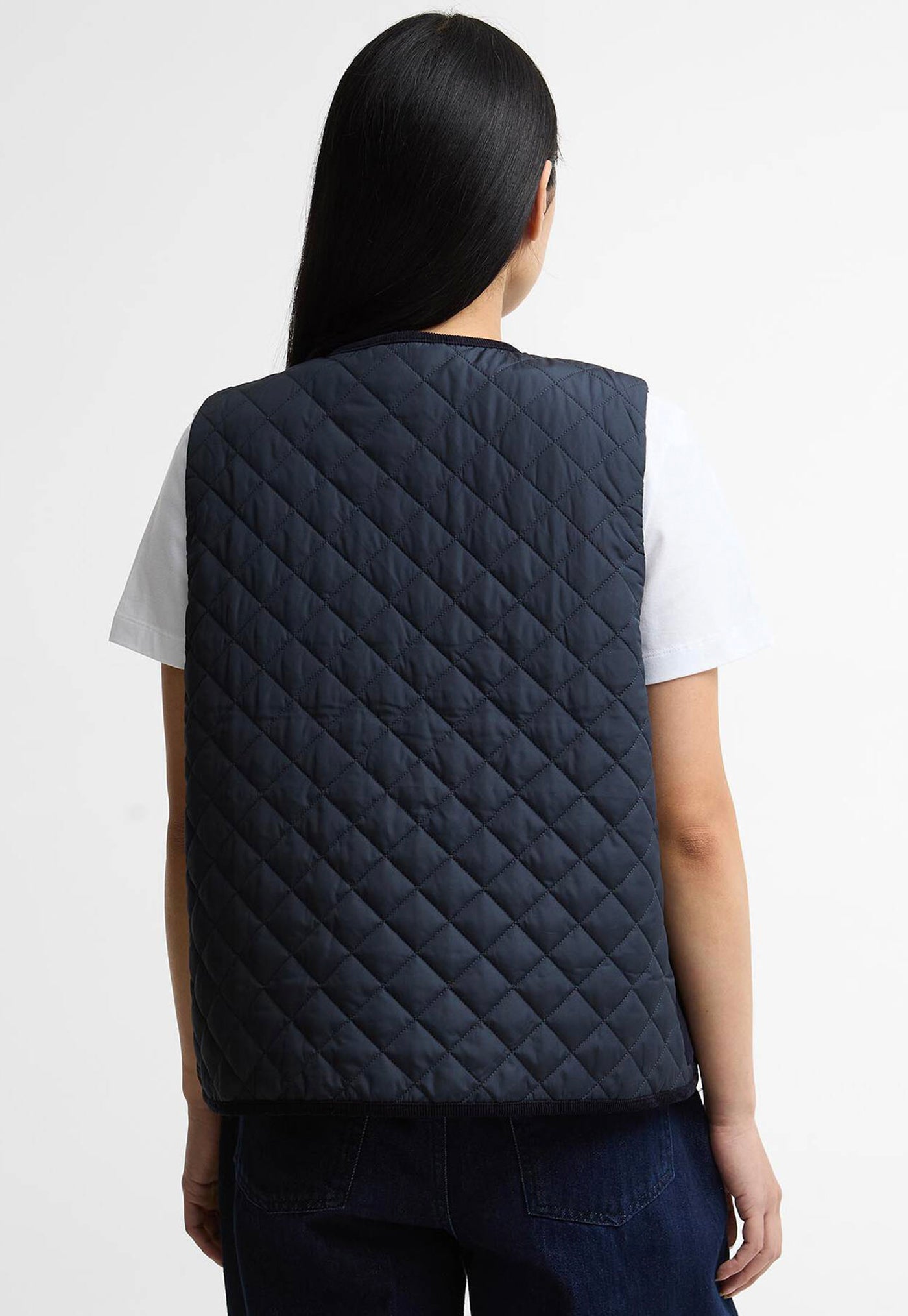 Thulby Quilted Gilet - Dark Navy