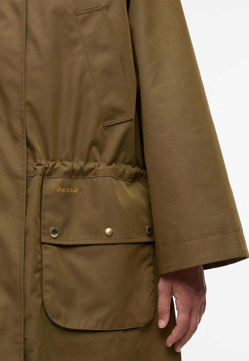 Bilsdale Showerproof Jacket - Golden Olive/Ancient Tartan