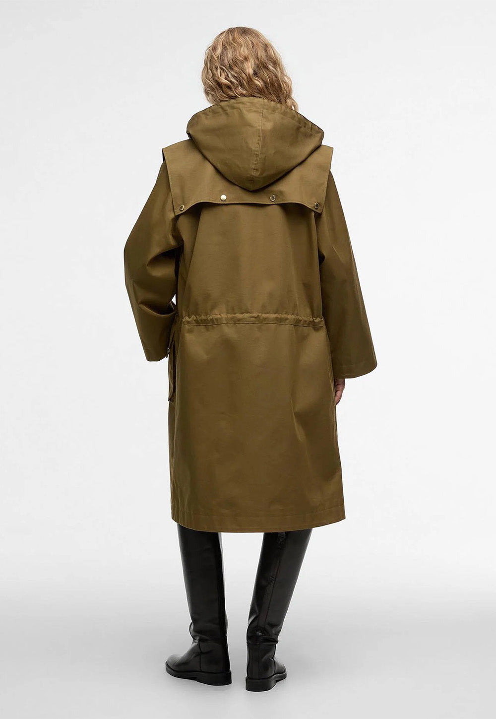 Bilsdale Showerproof Jacket - Golden Olive/Ancient Tartan