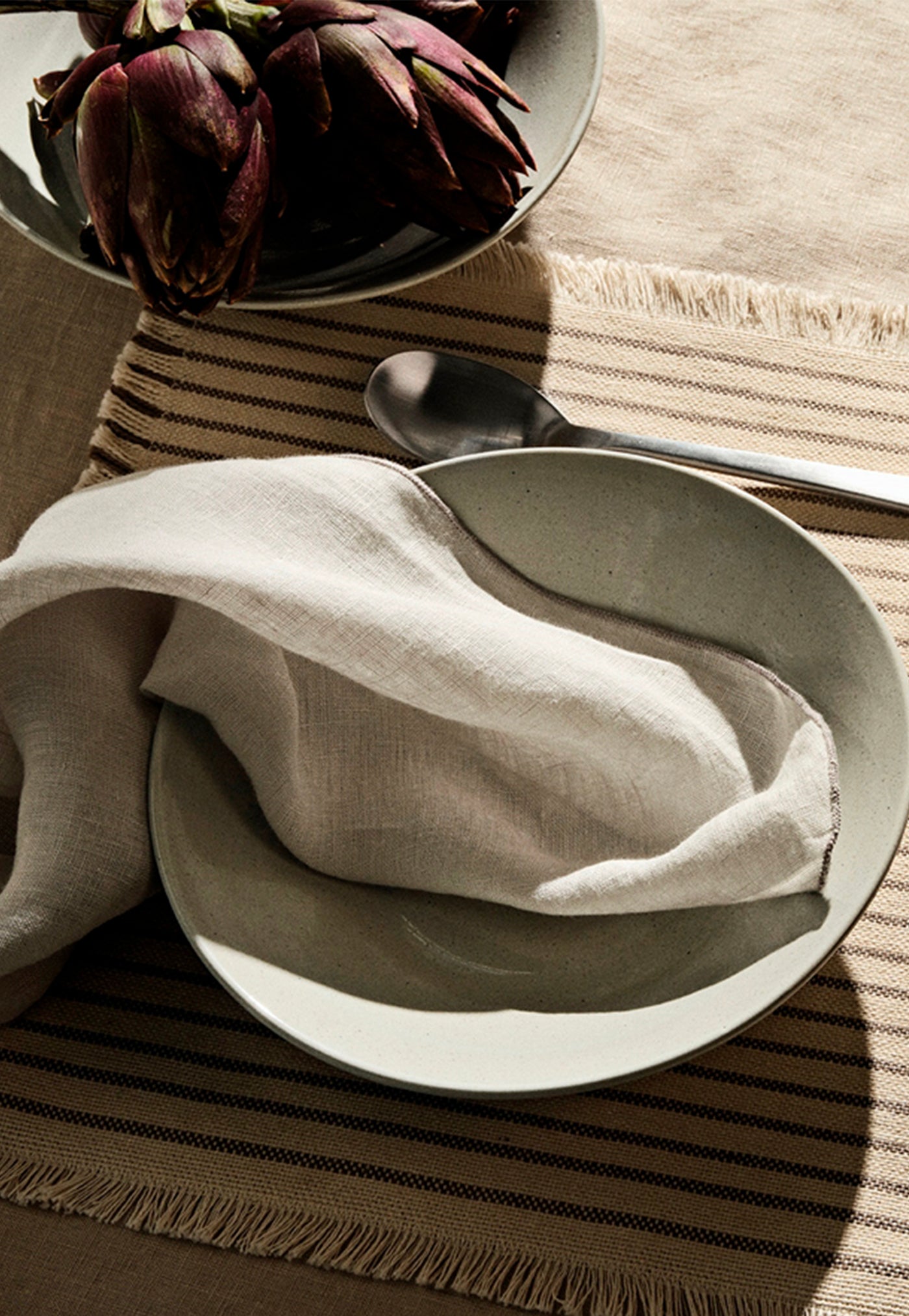 Gracie Eco Linen Napkin - High Rise