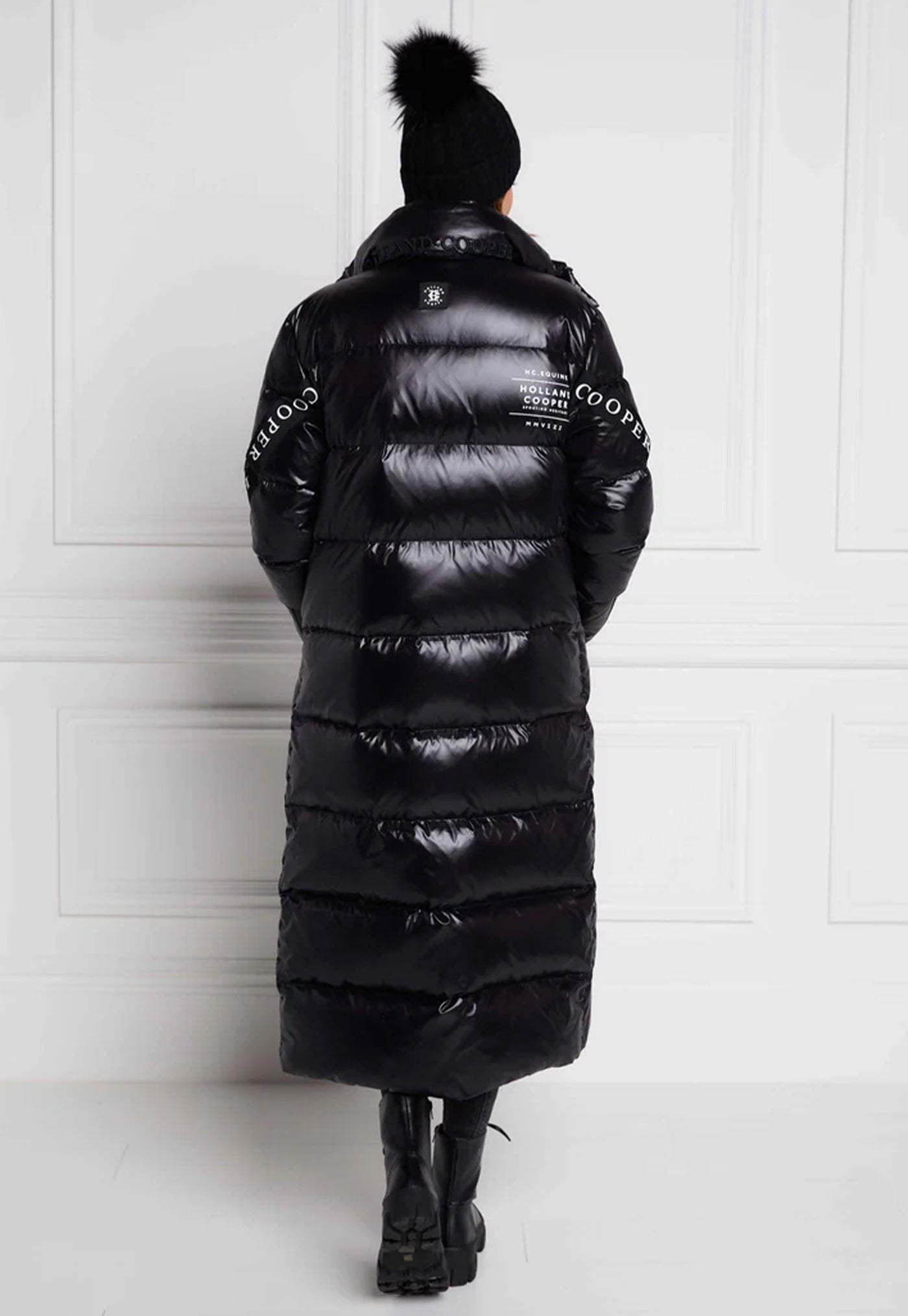Camden Longline Coat - Black