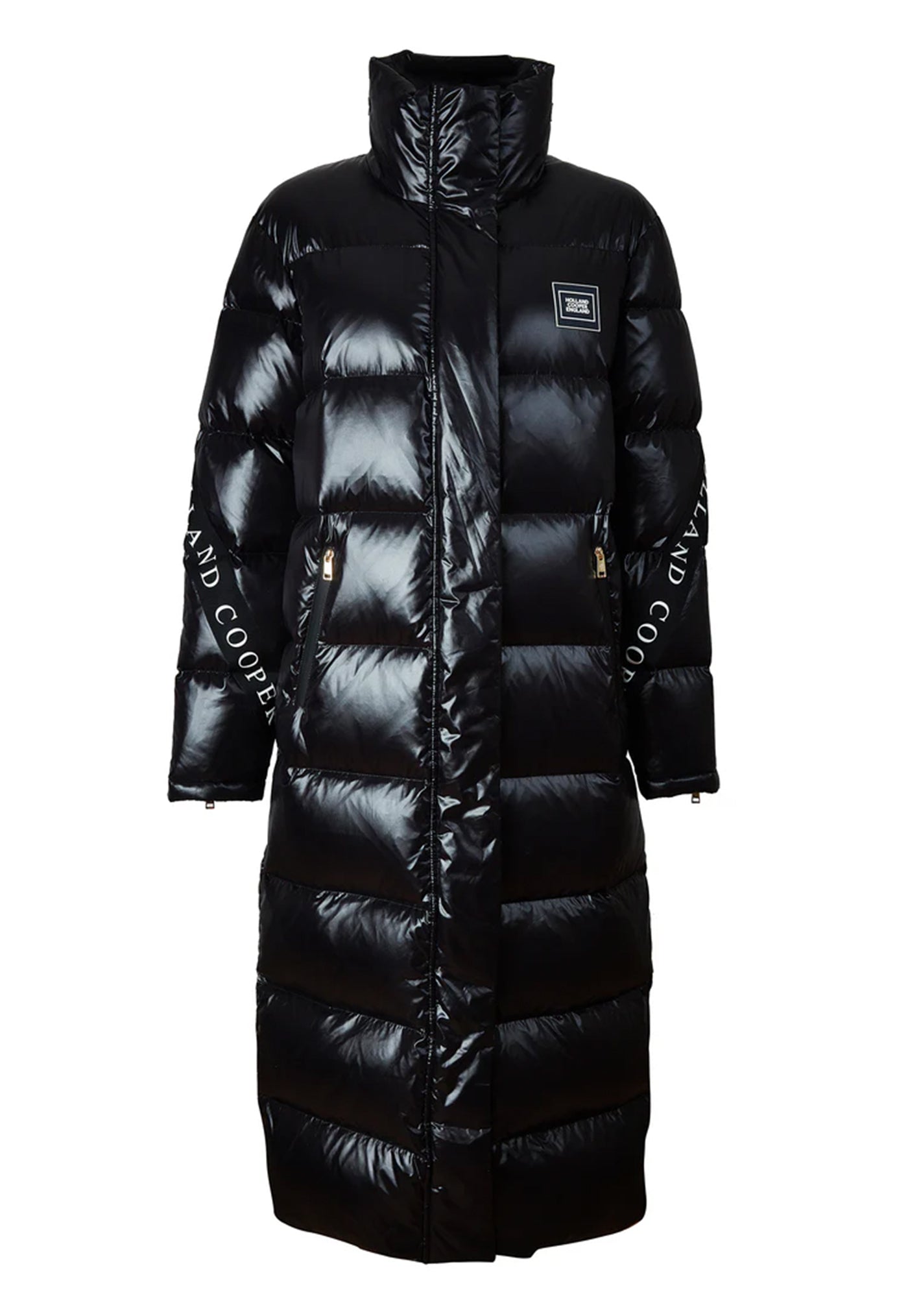 Camden Longline Coat - Black
