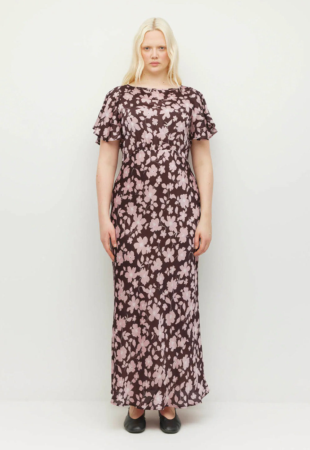 Camelia Dress - Rose Lustre