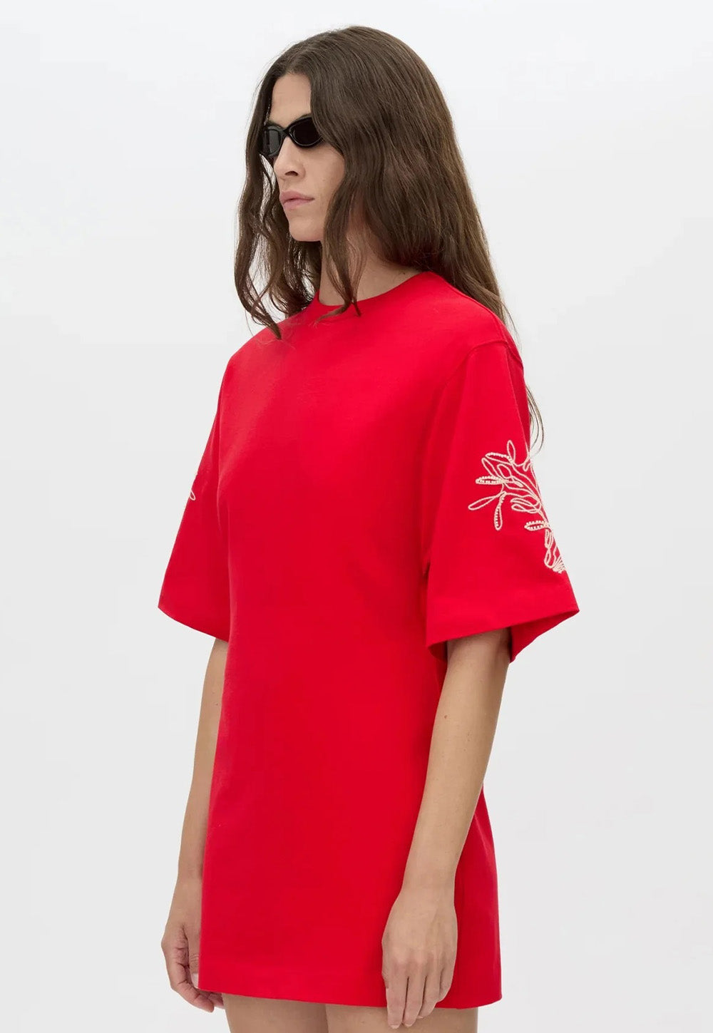 Eviva Mini Dress - Poppy Red