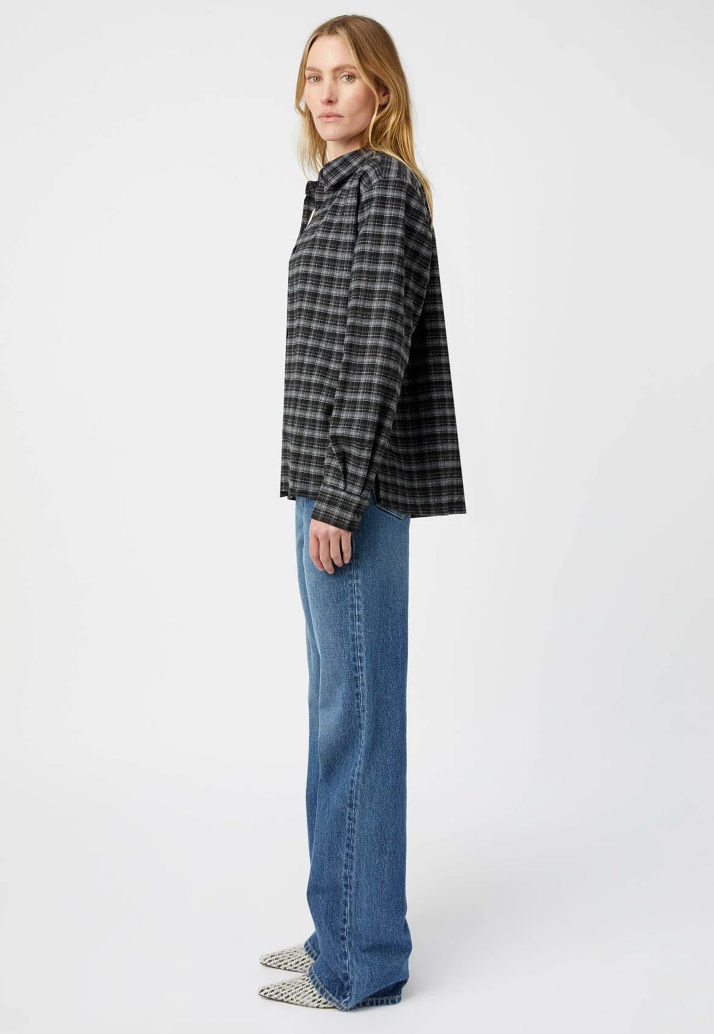 Paradox Shirt - Charcoal Plaid