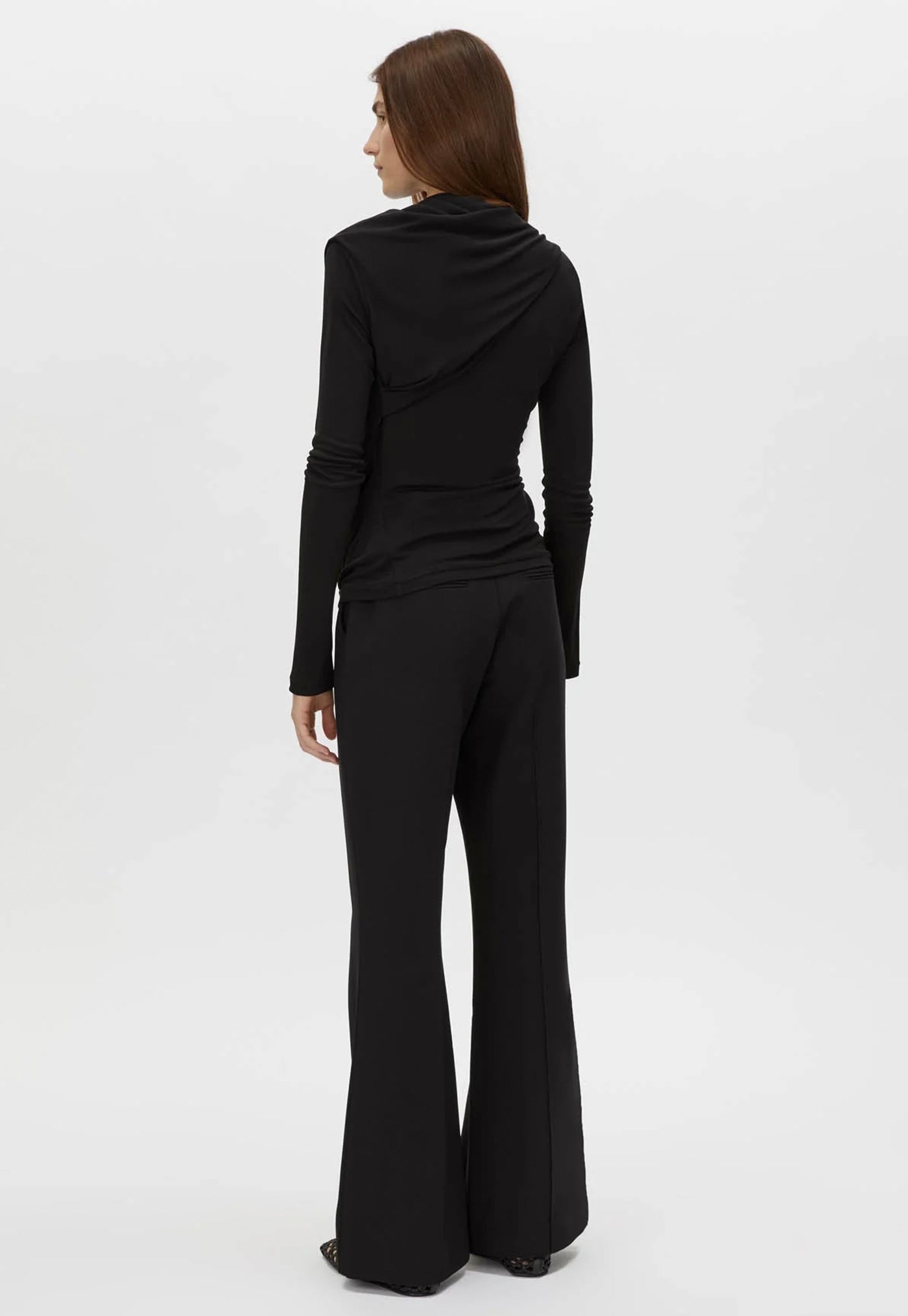 Mai Long Sleeve Top - Black