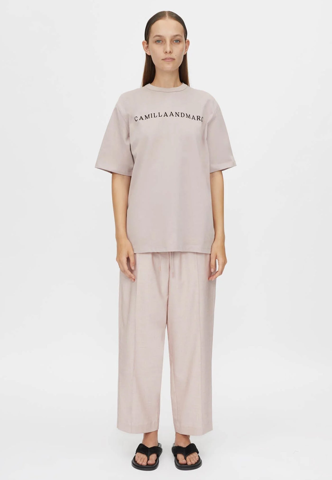 Capella Logo Tee - Ash Lilac