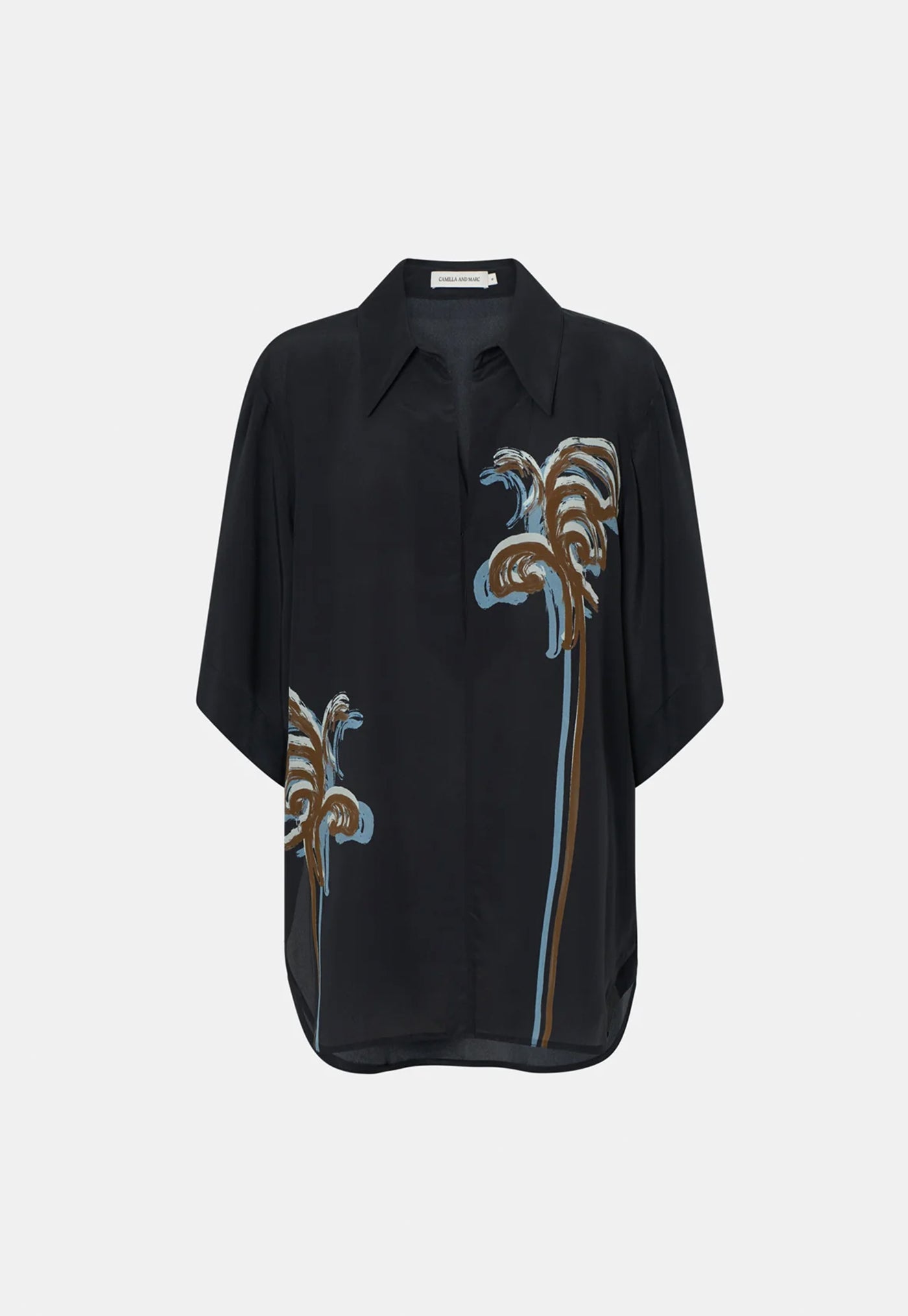 Frida Shirt - Black Frida Print