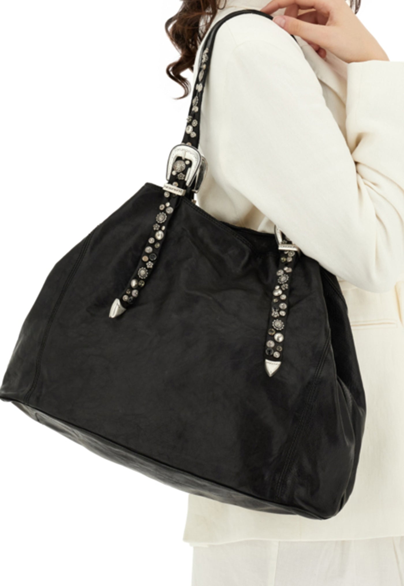 Cefalù Shopping Bag - Nero