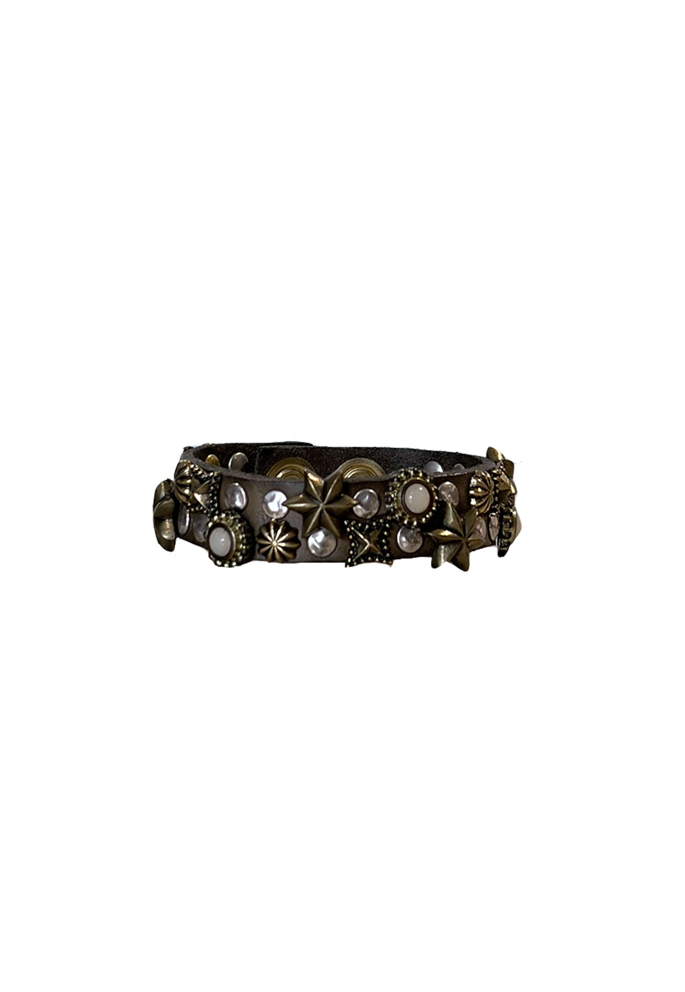 Mixed Star Studs Bracelet - Military