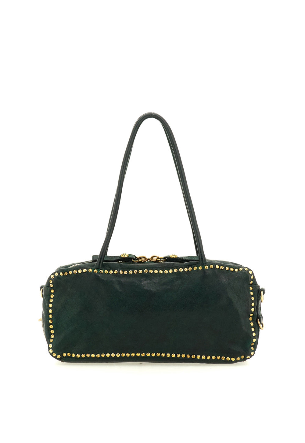 Simona Medium Bowling Bag - Green Bottle