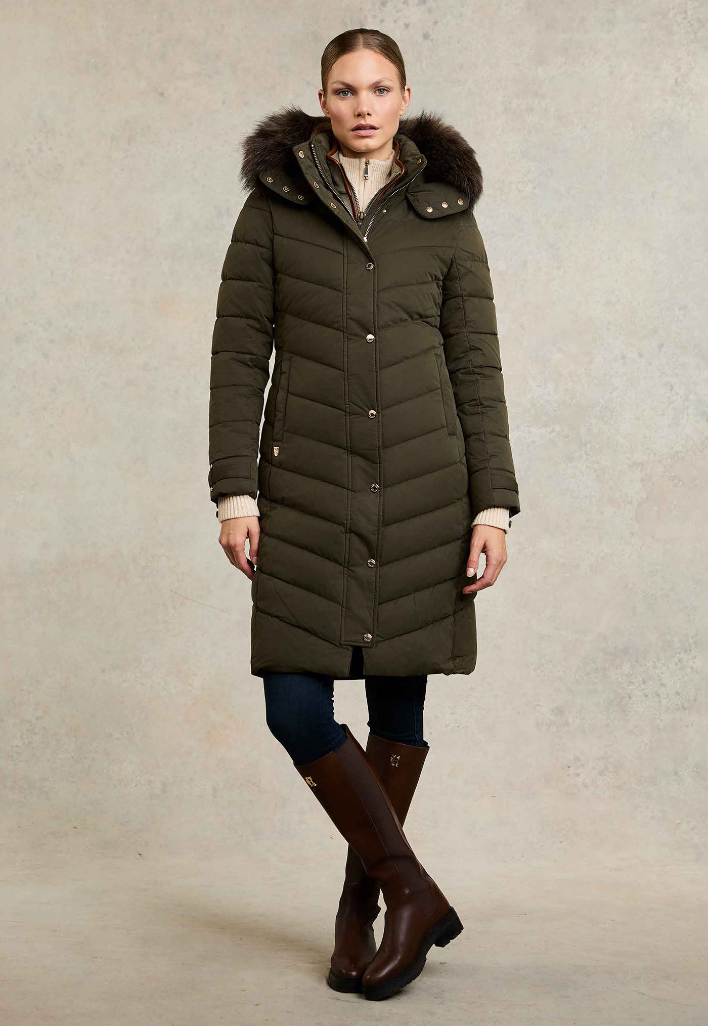 Chamonix Coat - Khaki
