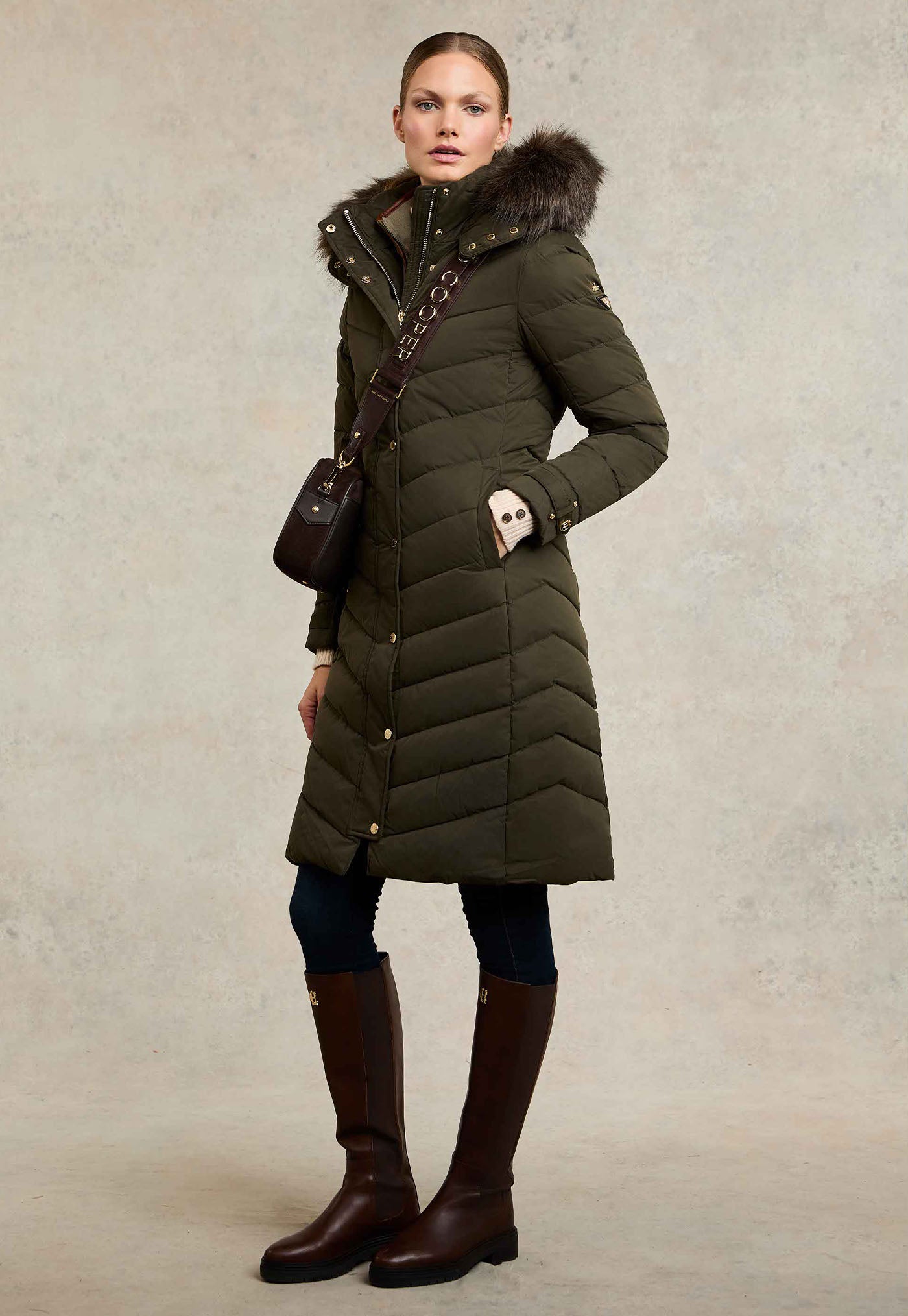 Chamonix Coat - Khaki