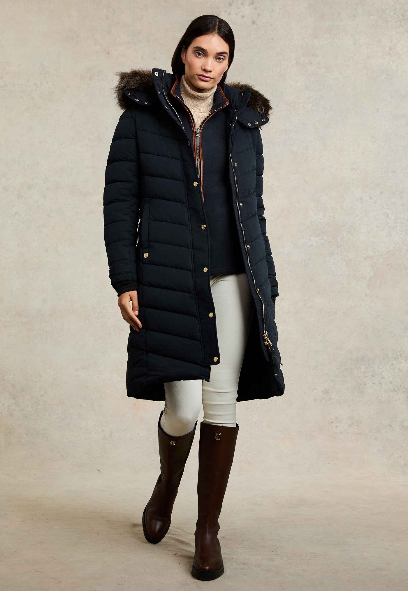Chamonix Coat - Ink Navy
