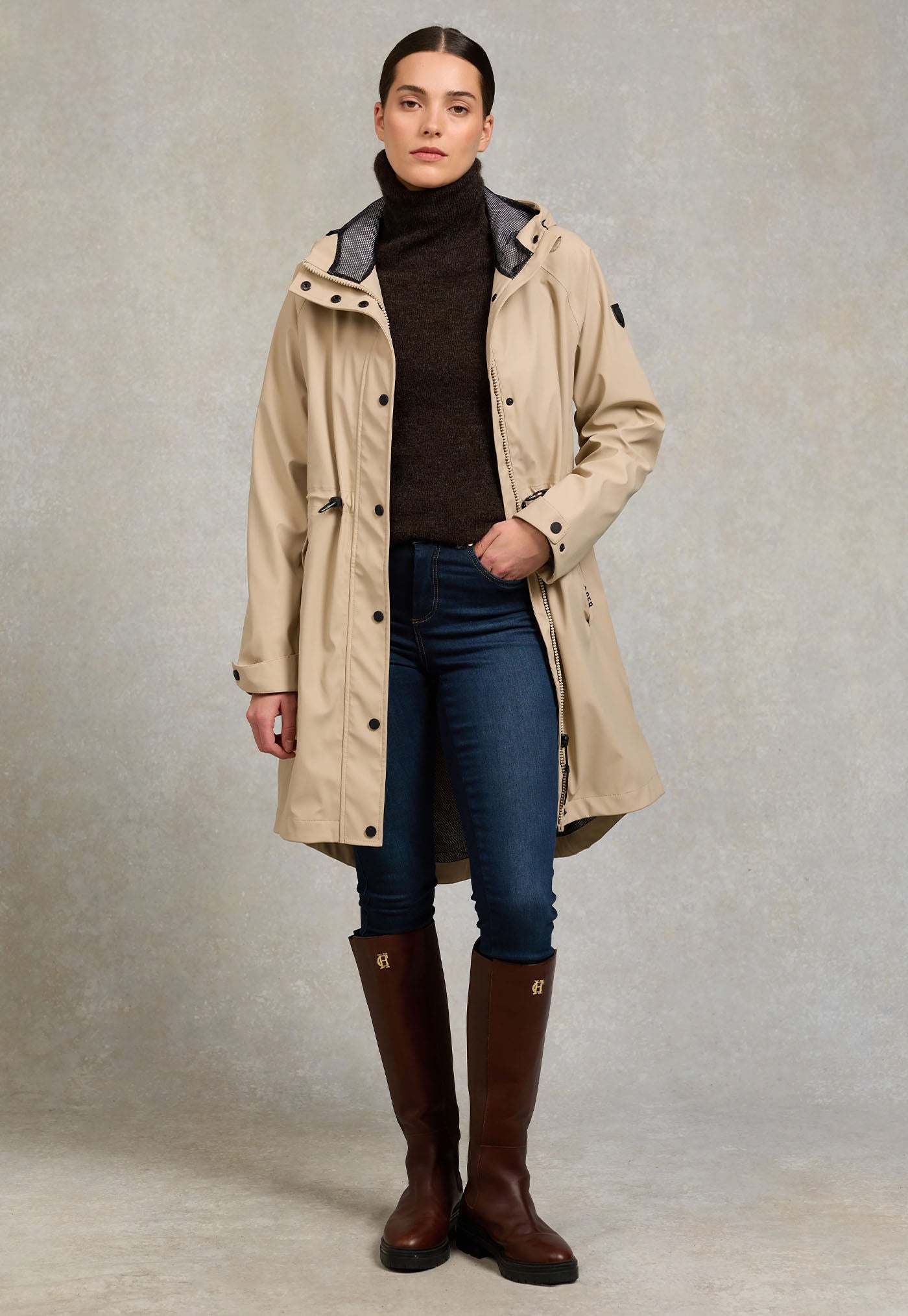 Chartwell Rain Parka - Sand