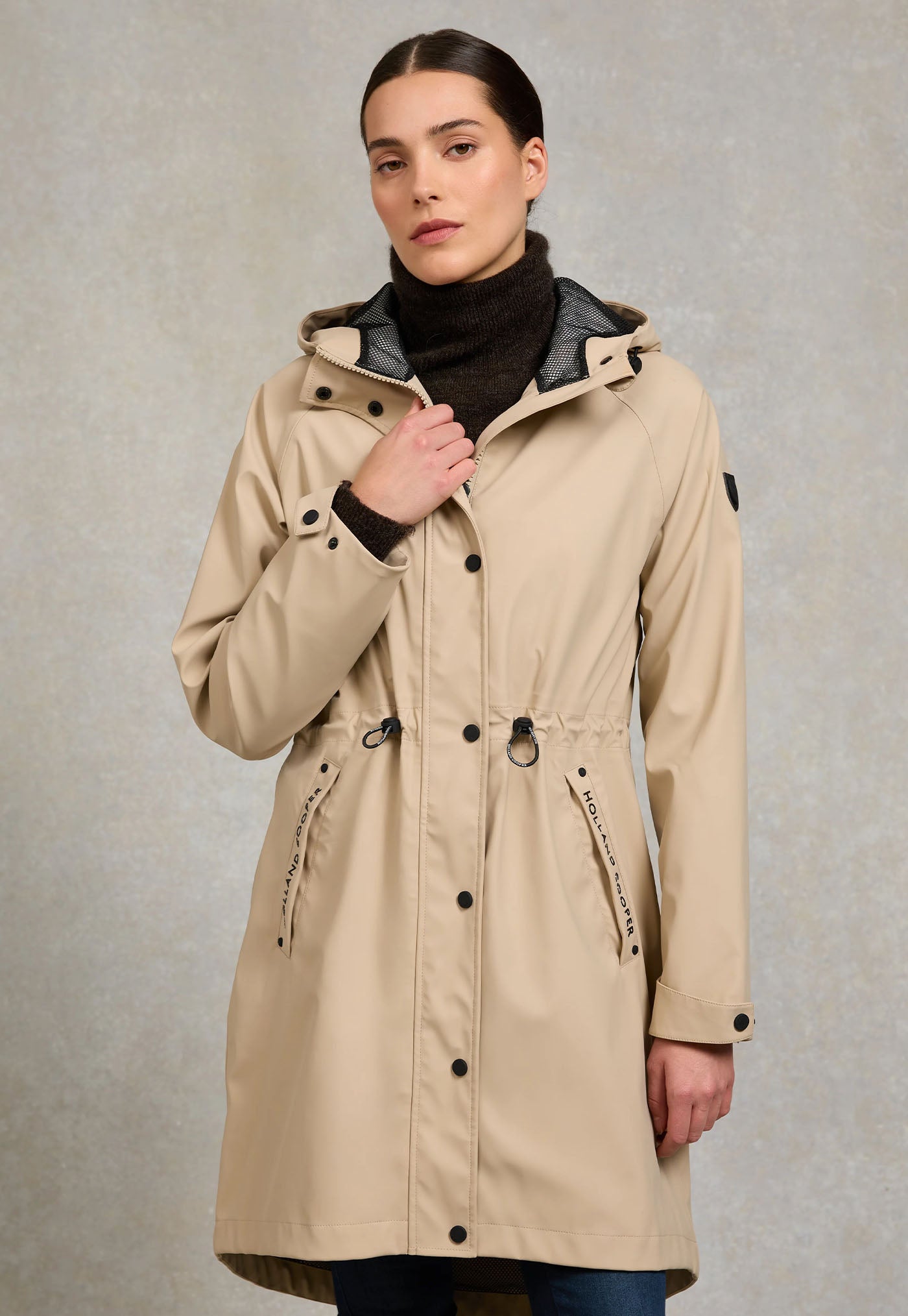 Chartwell Rain Parka - Sand