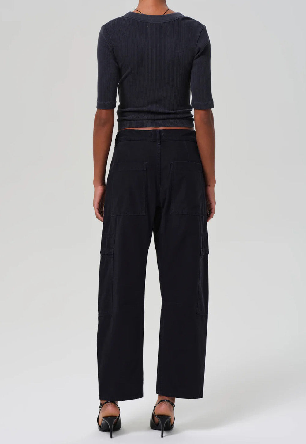 Marcelle Low Slung Cargo - True Navy