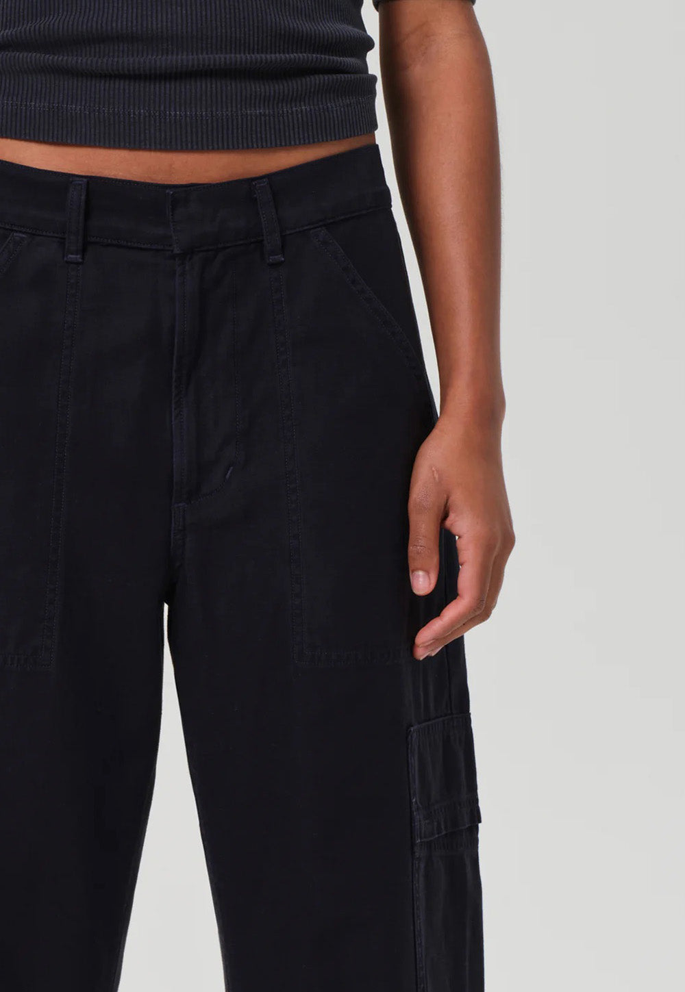 Marcelle Low Slung Cargo - True Navy