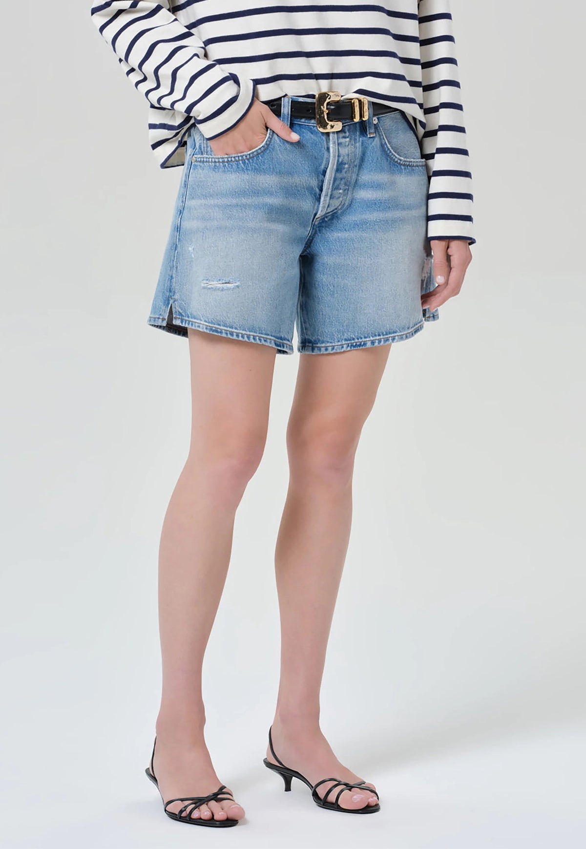 Billie Relaxed Short - Sparrow
