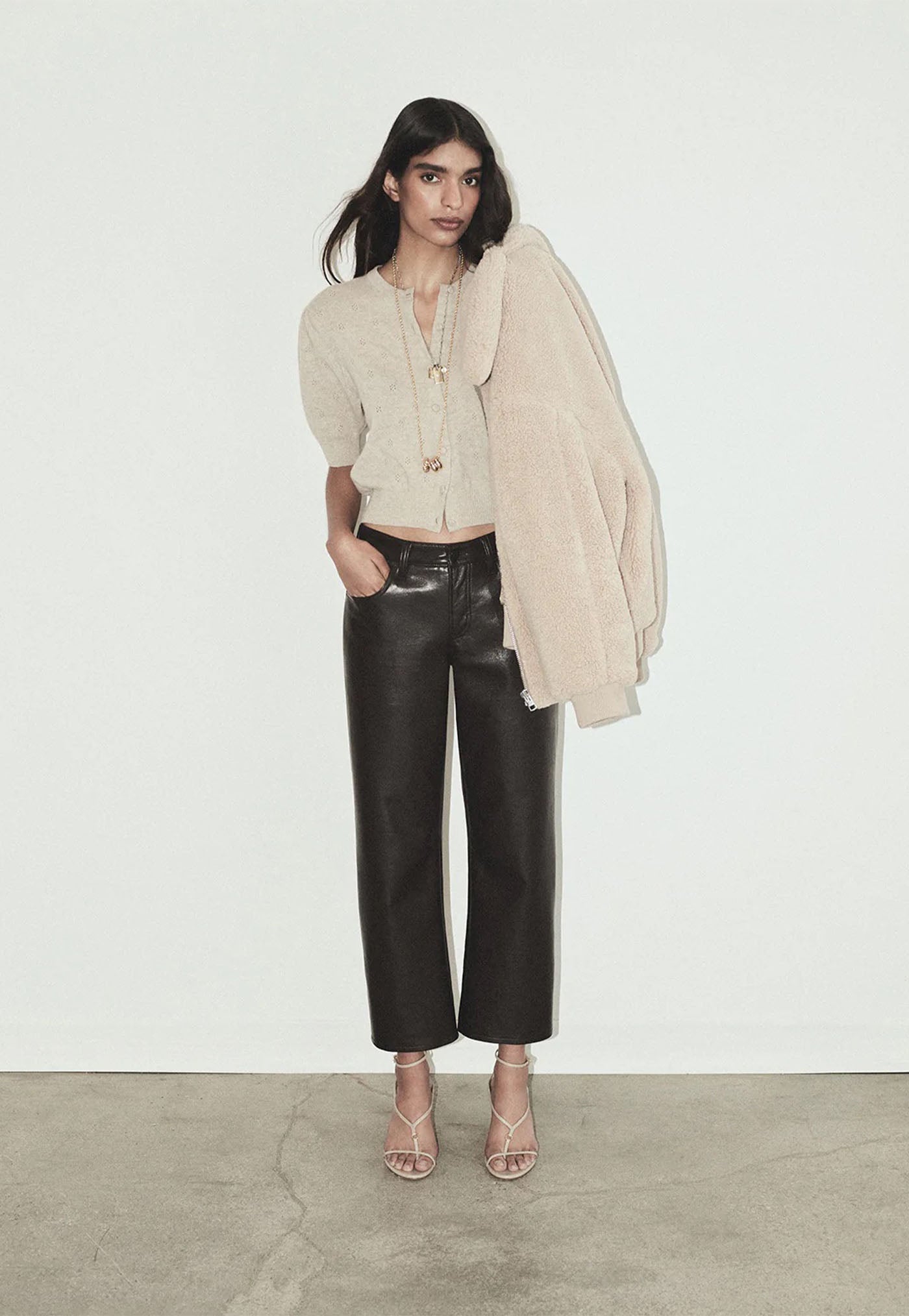 Faye Vintage Straight - Chocolate