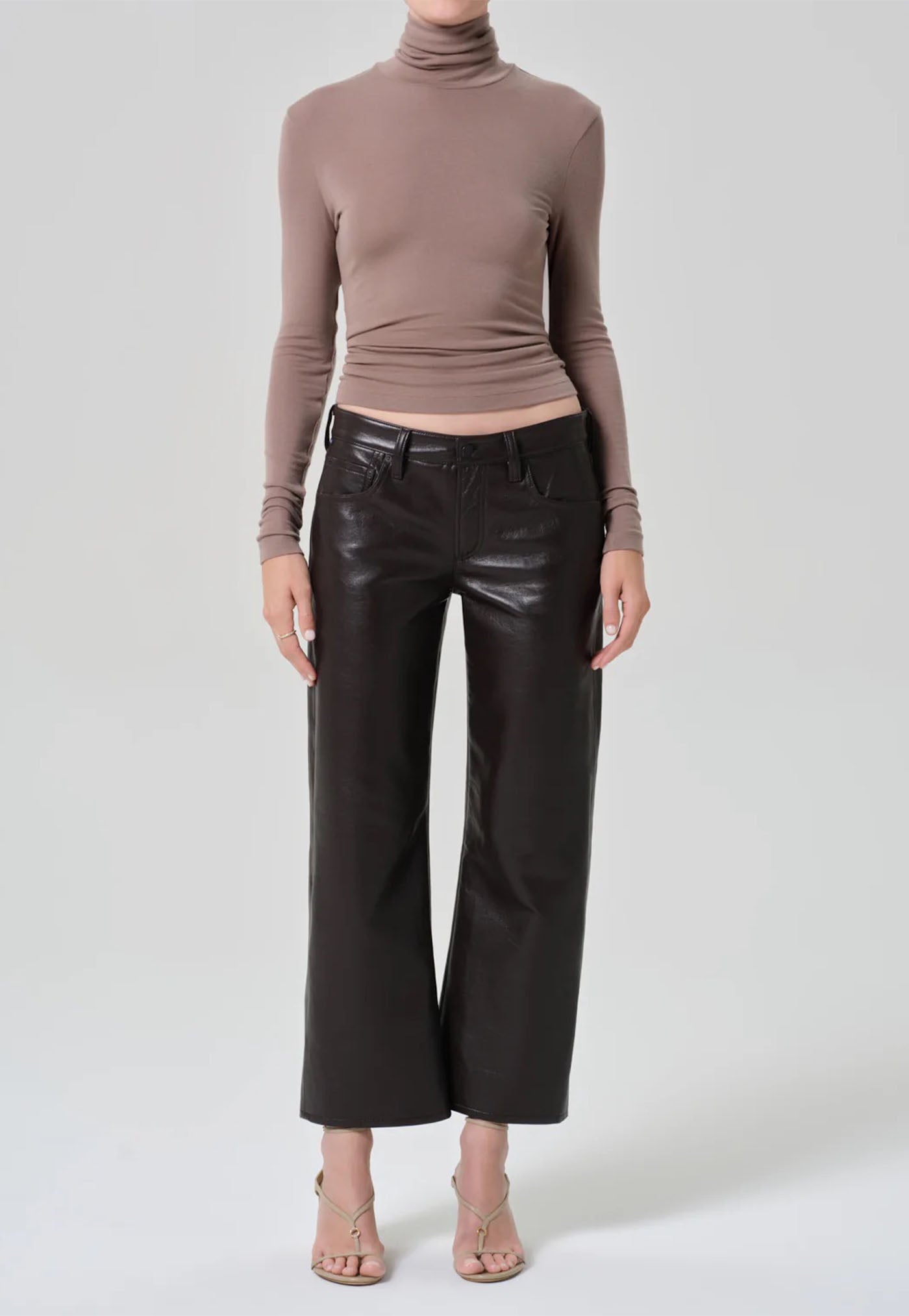 Faye Vintage Straight - Chocolate