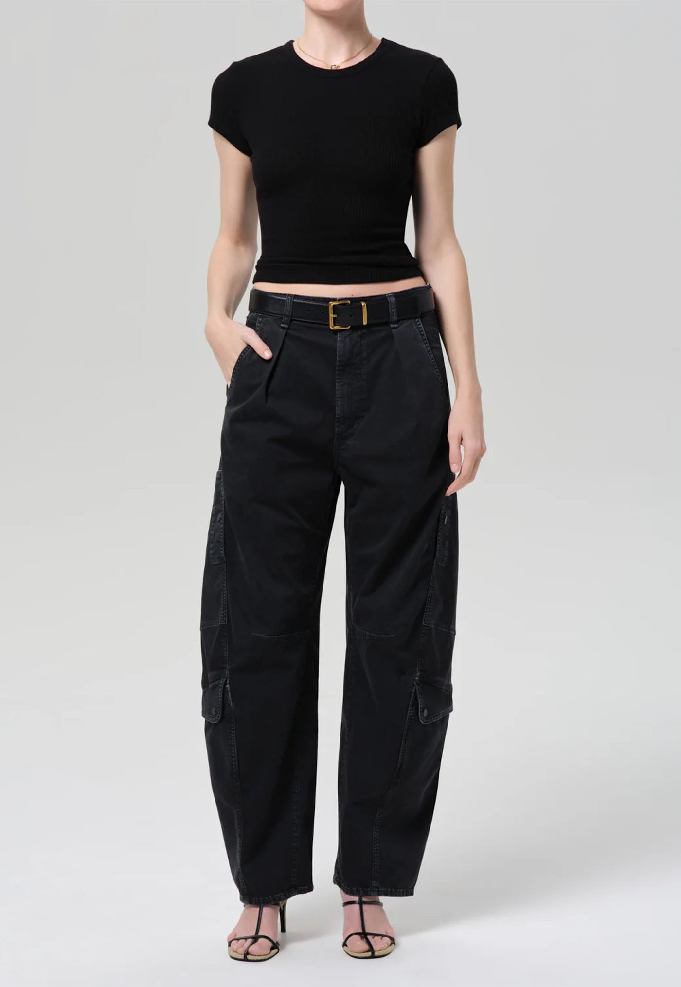 Flight Pant - Washed Black