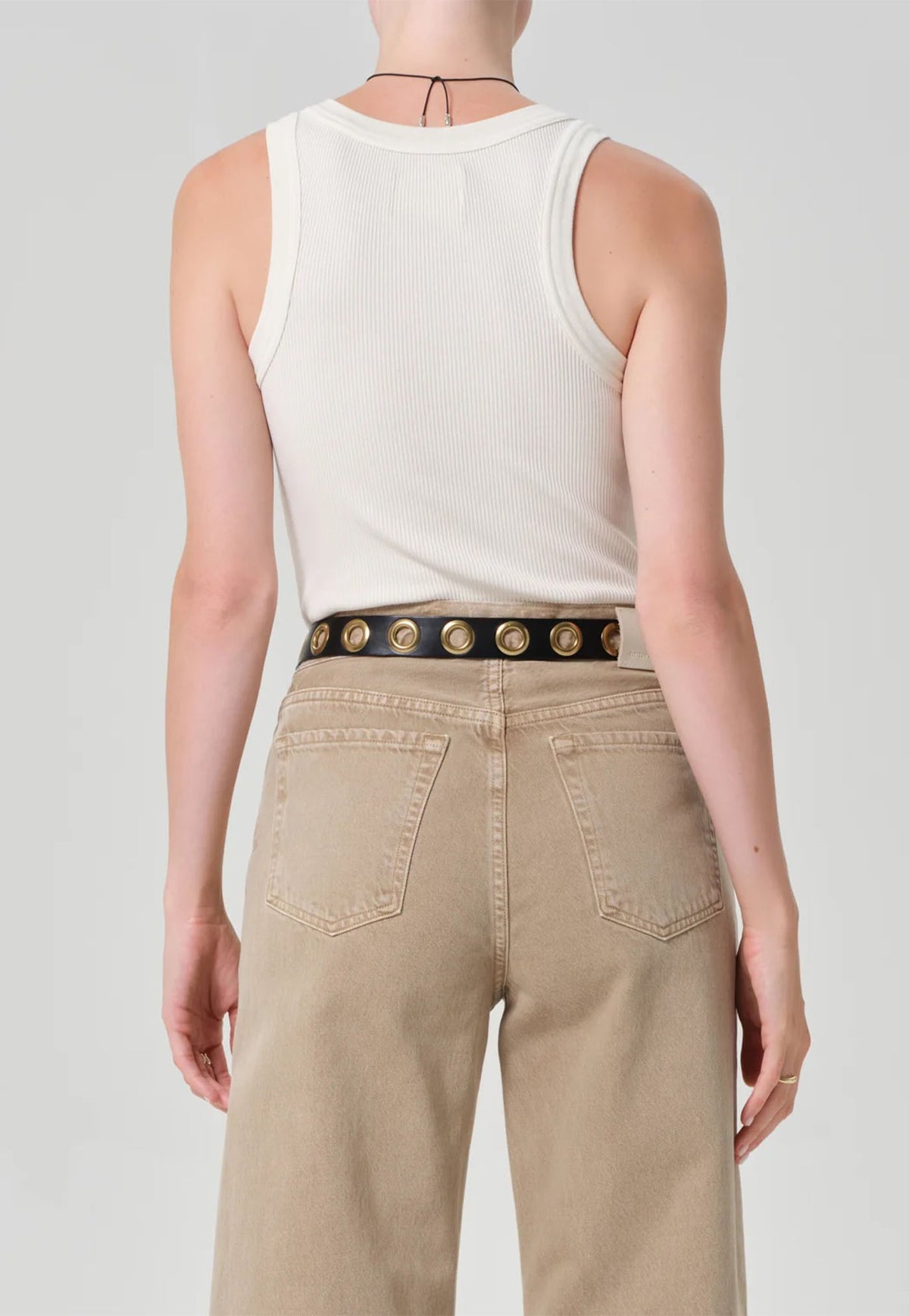 Isabel Rib Tank - Dune