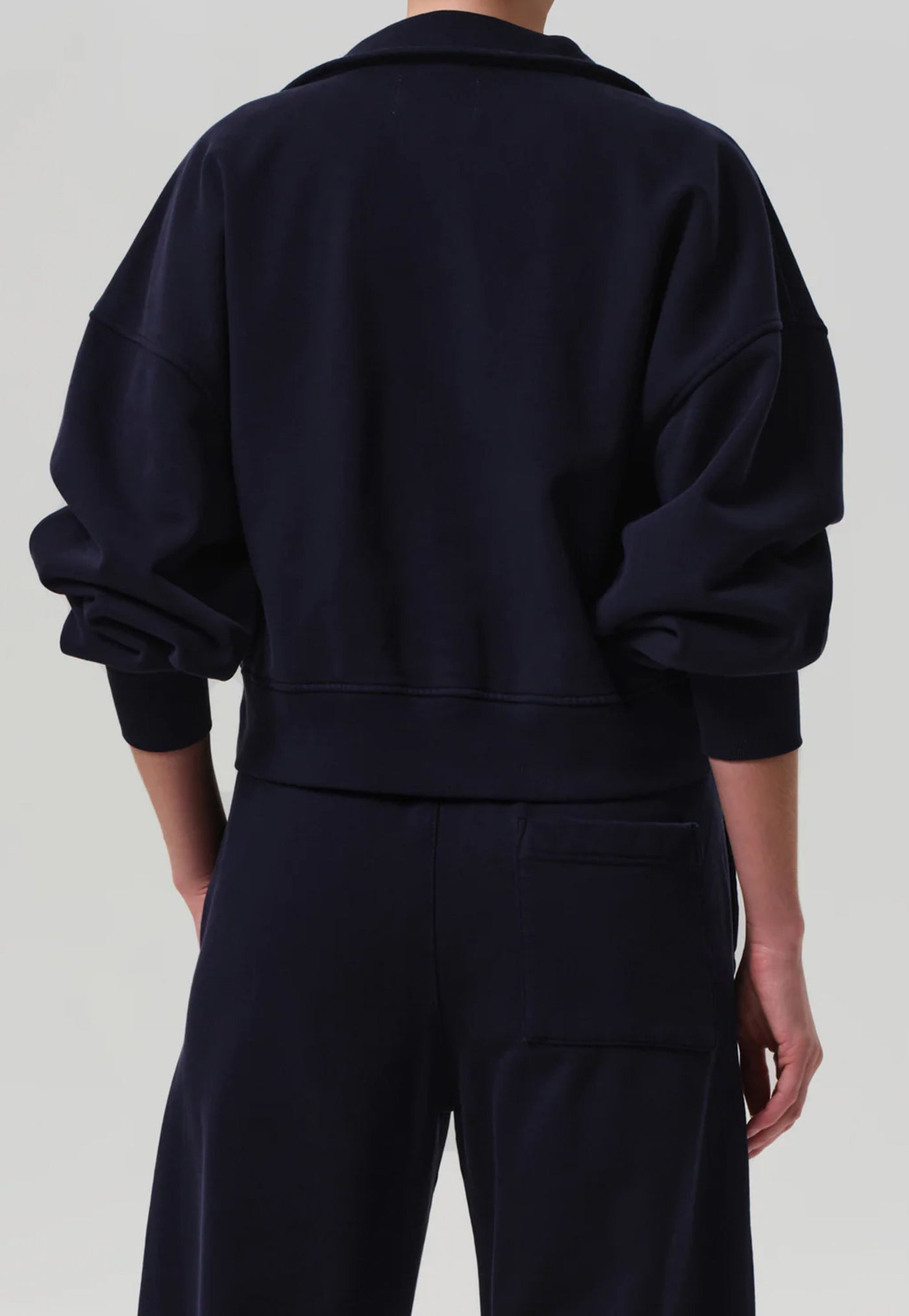 Mirelle Funnel Neck - Navy