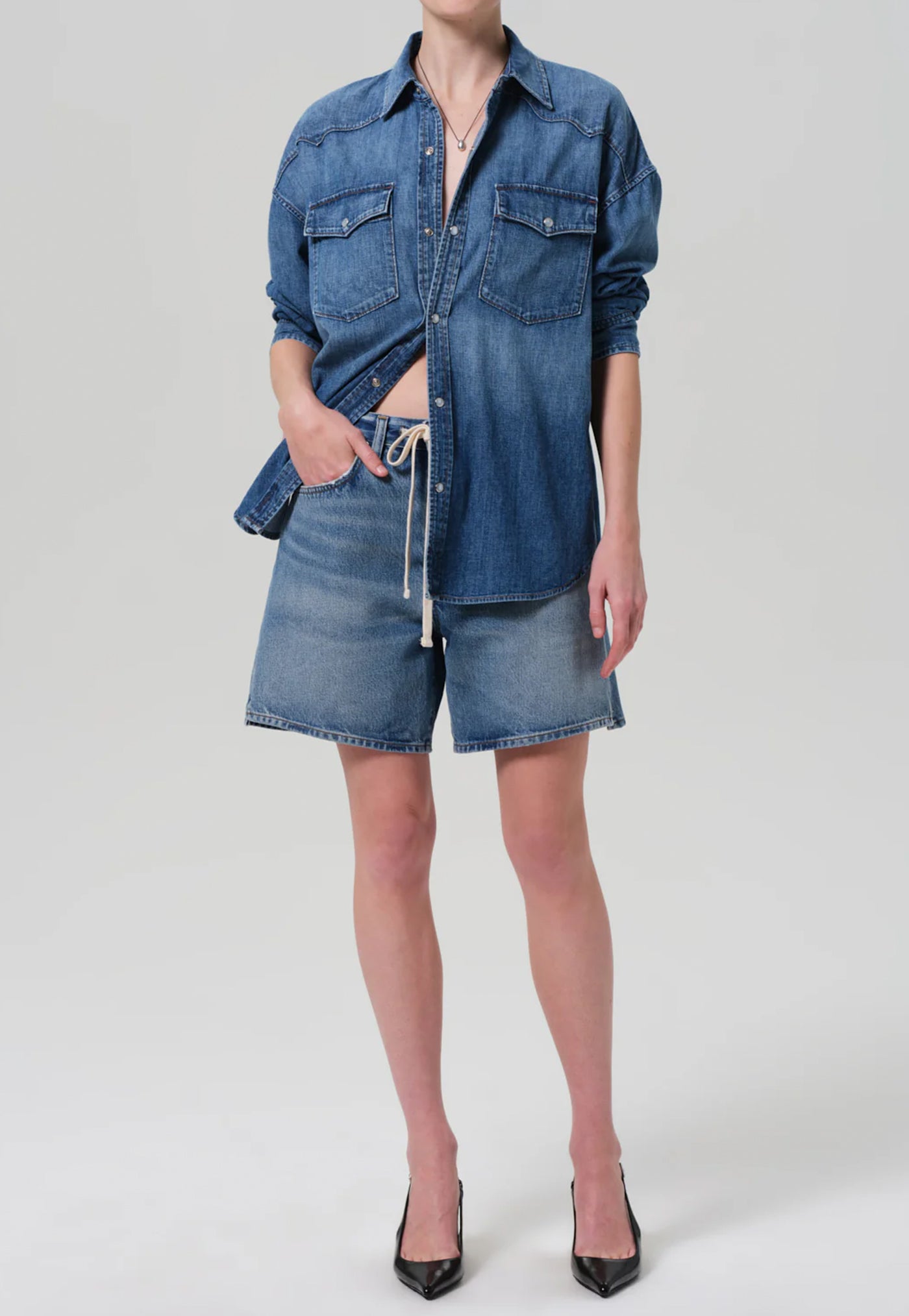 Brynn Drawstring Short - Solano