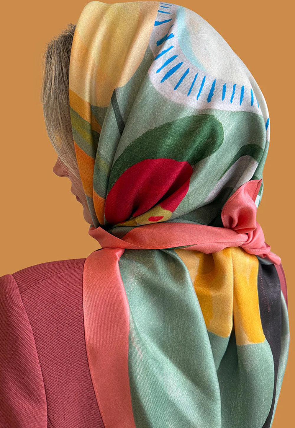The Studio Bon x DH The Bonnie Silk Scarf