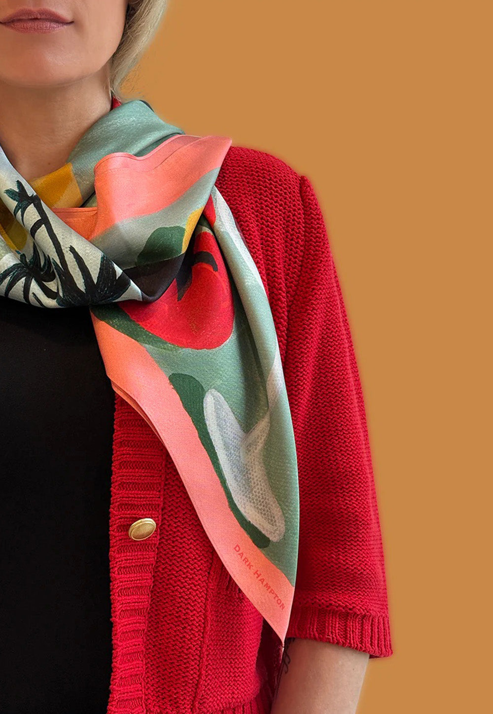 The Studio Bon x DH The Bonnie Silk Scarf