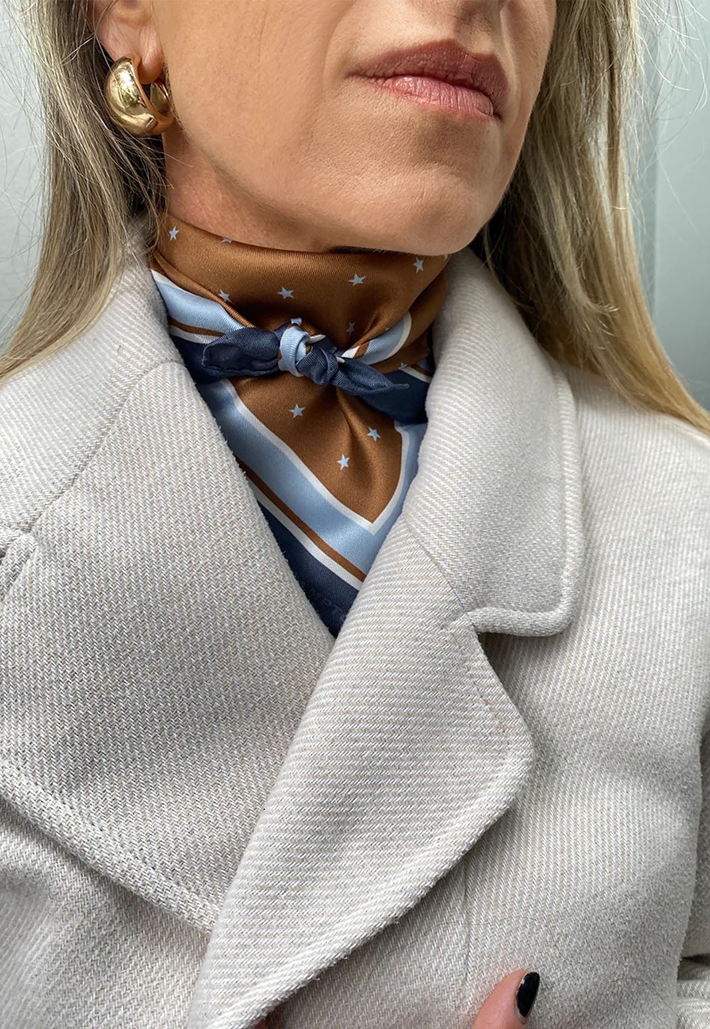 The Borey Petite Silk Scarf