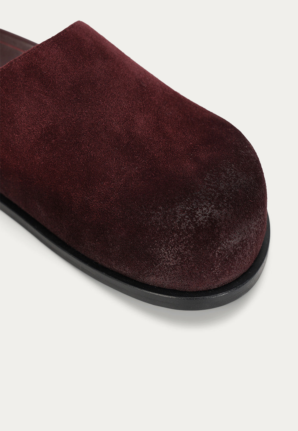 Alastor Slide - Merlot Suede