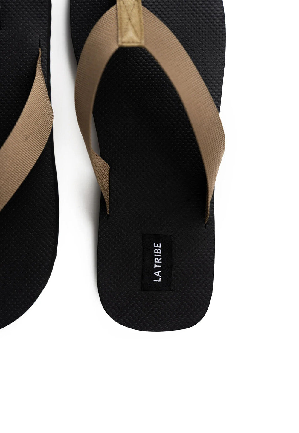 Canvas Thong - Taupe