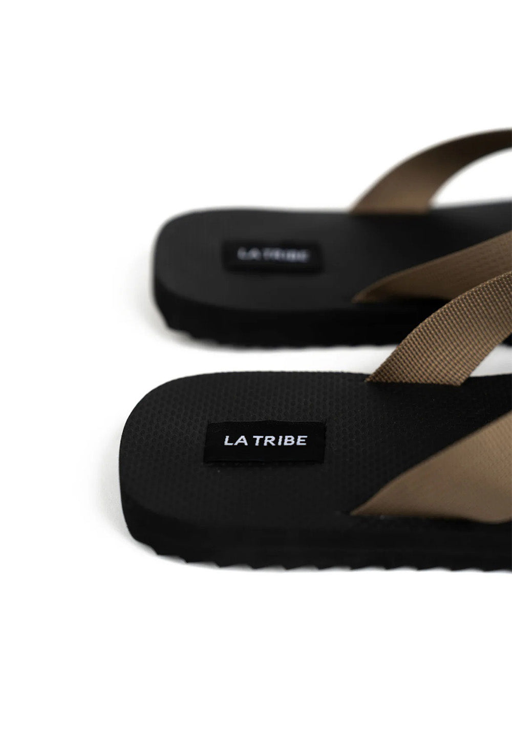 Canvas Thong - Taupe