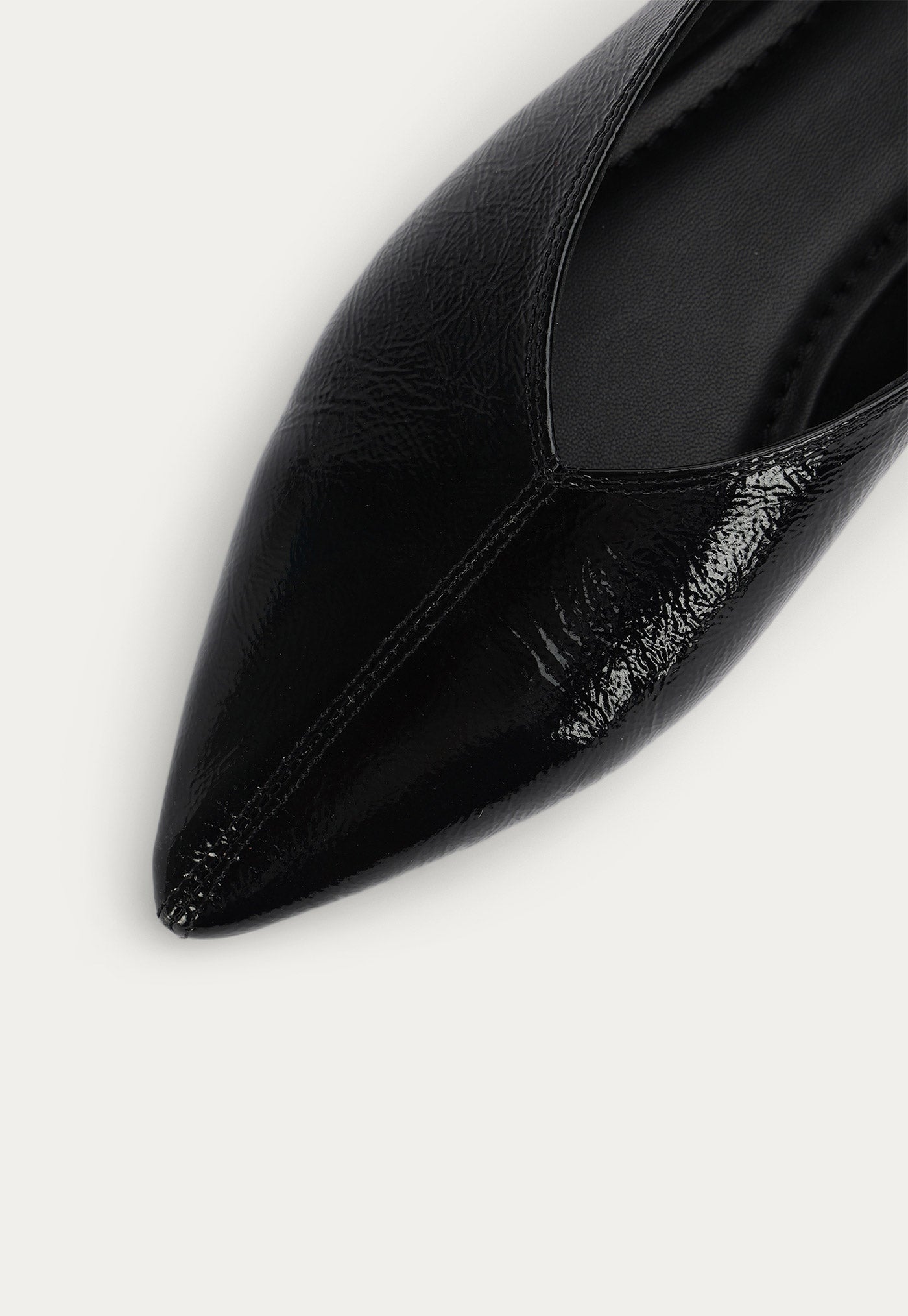 Epona Flat - Black Patent