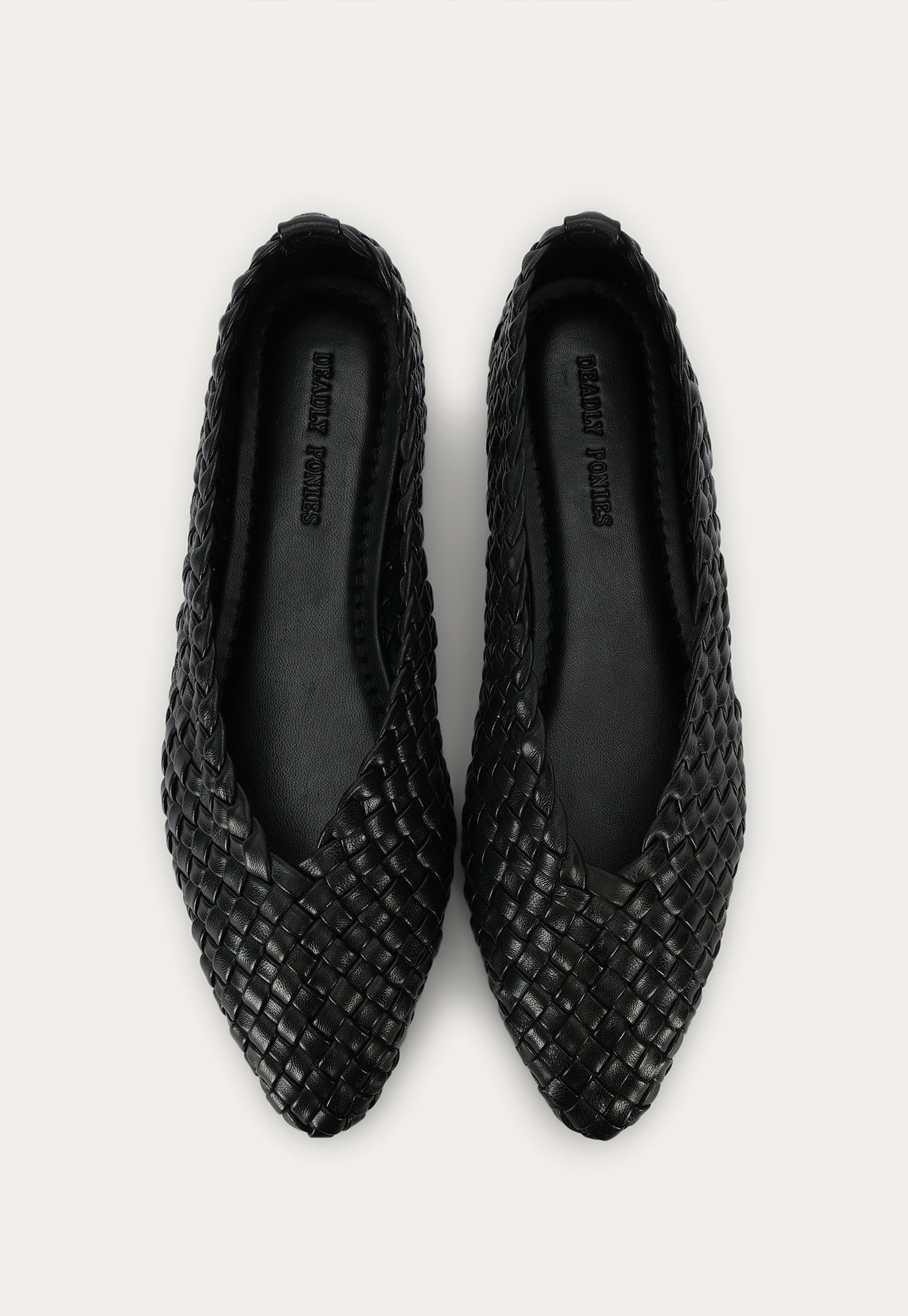 Epona Flat - Black Woven