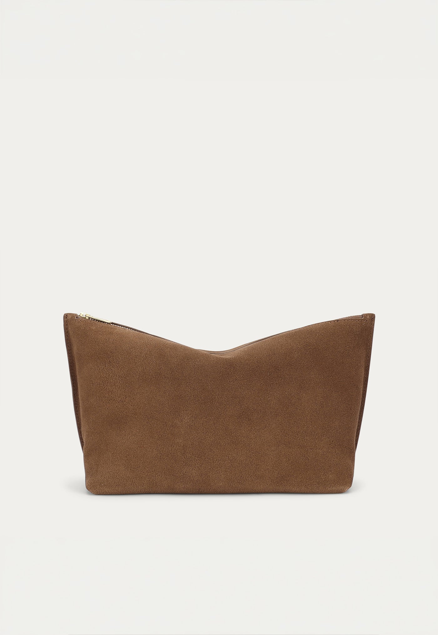 Large Poucher - Hazel Suede