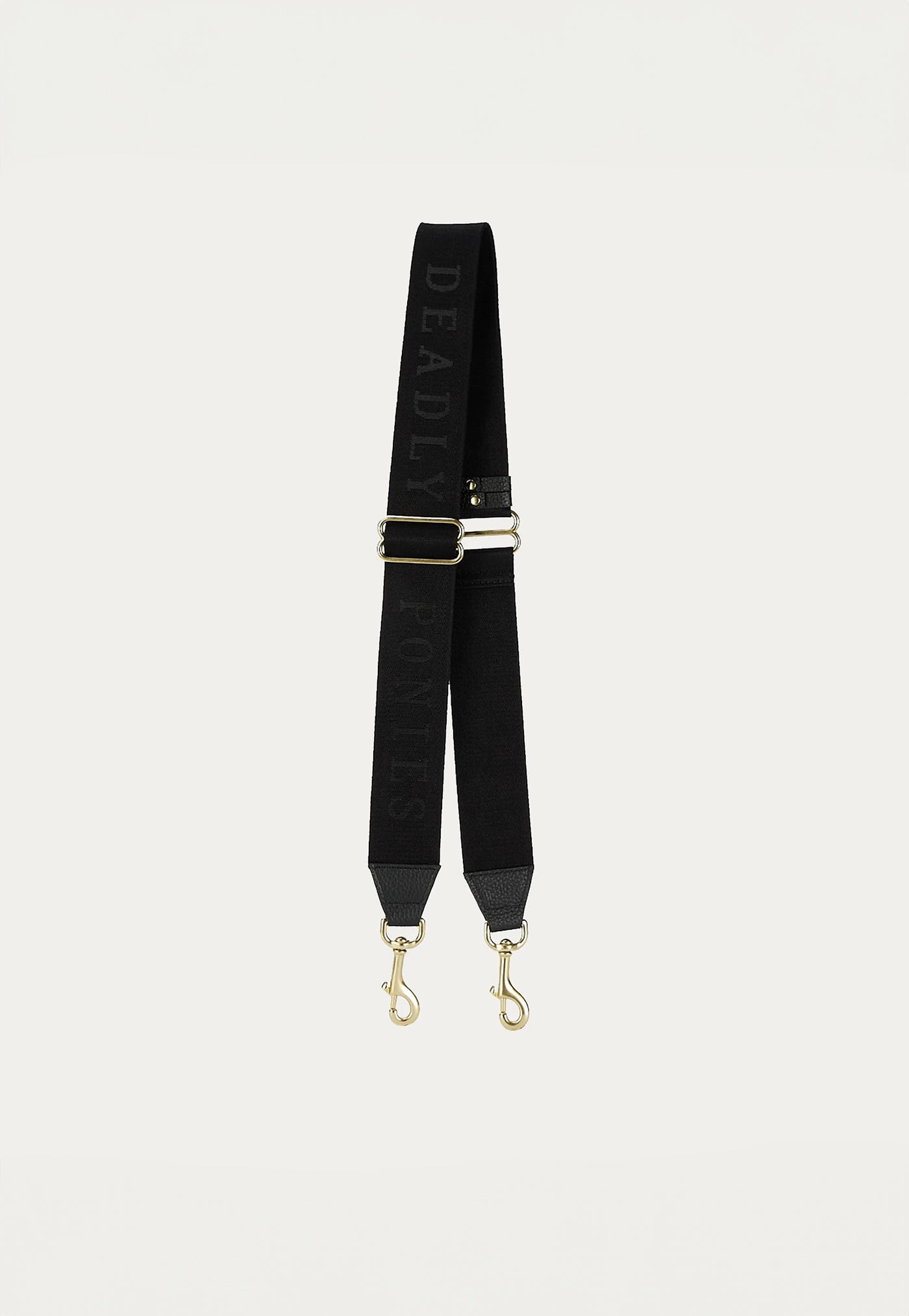 Logomania Strap - Black sold by Angel Divine