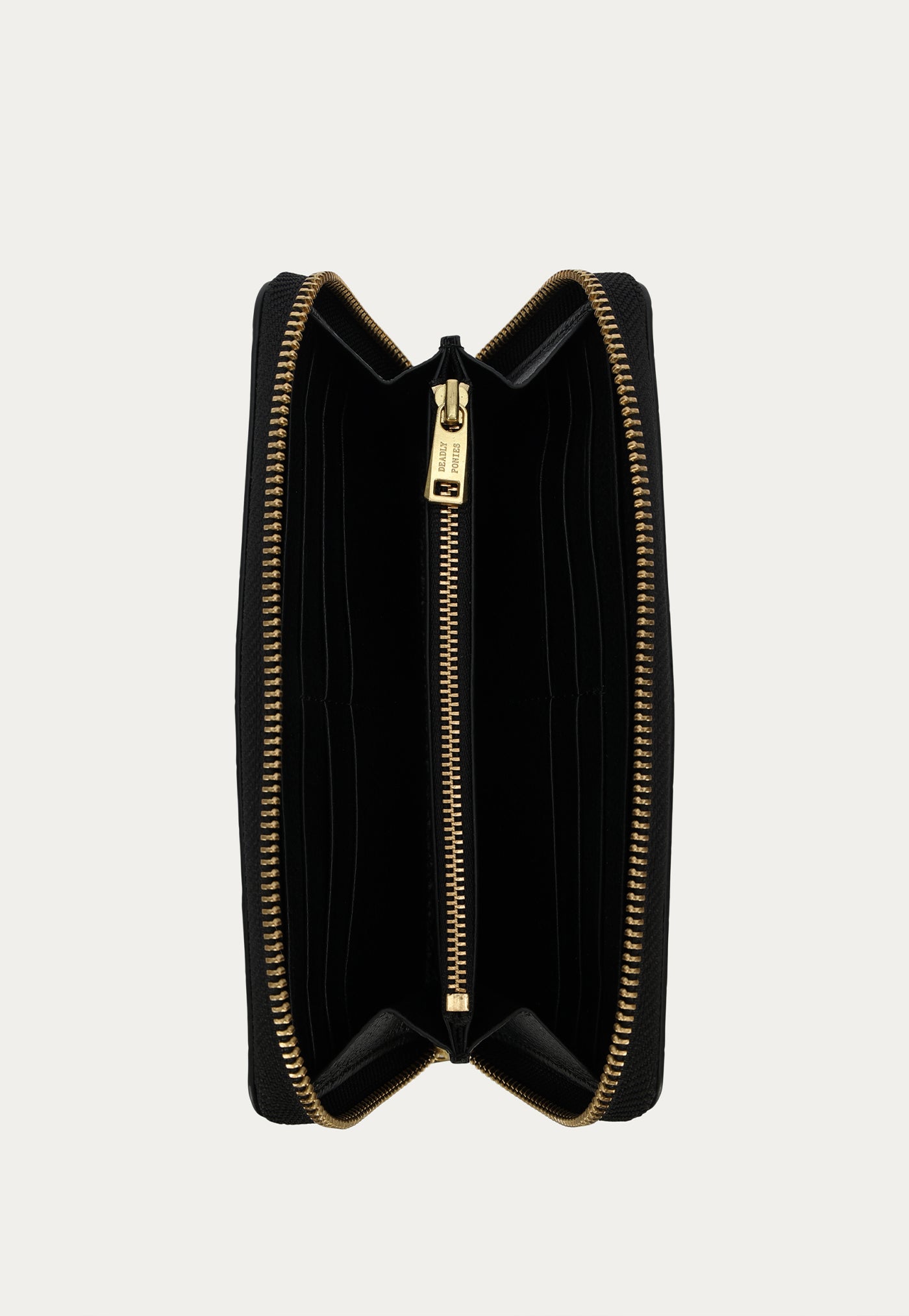 Maxi Wallet - Black Croc