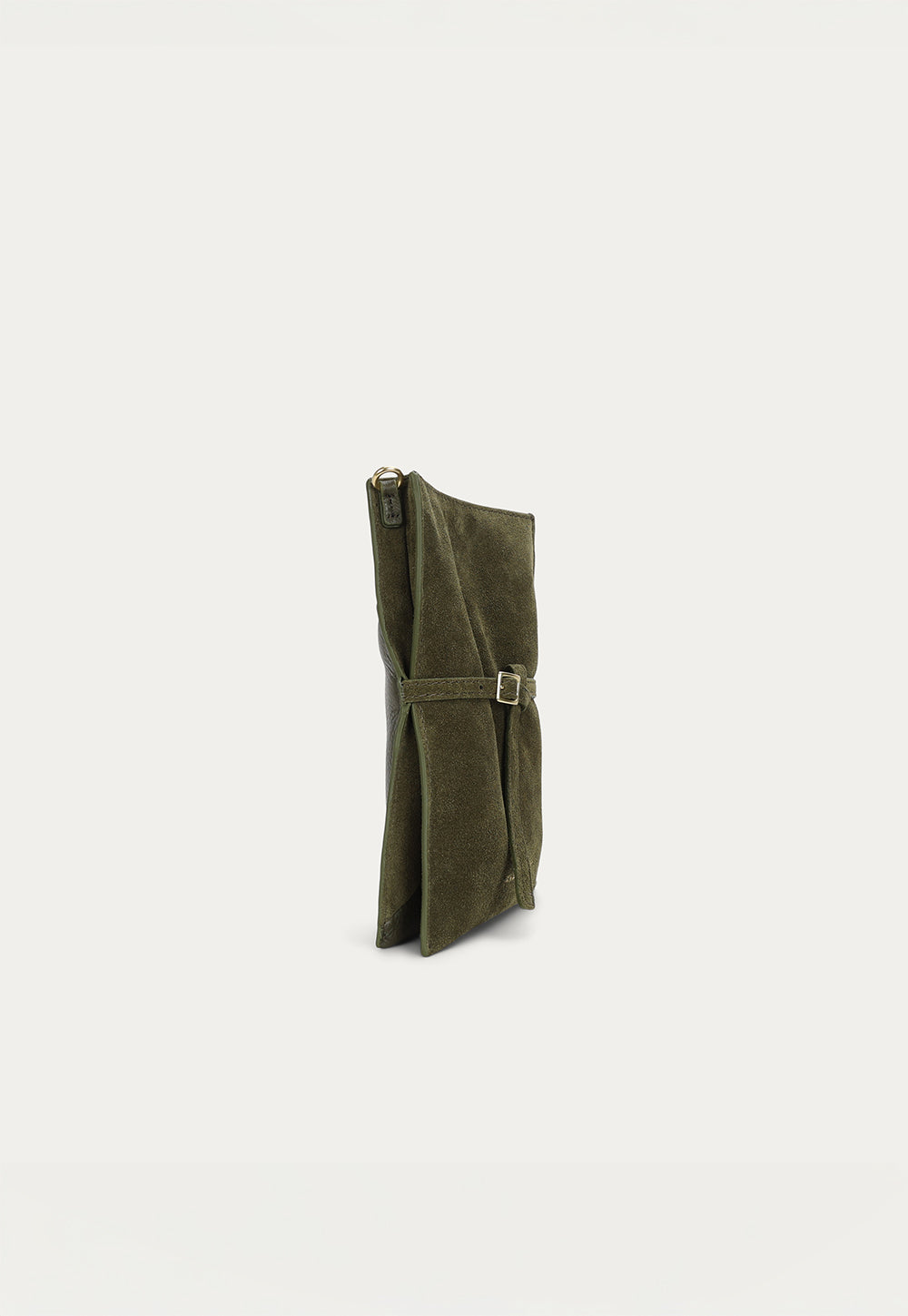 Mr Penny Pouchette - Kale Suede