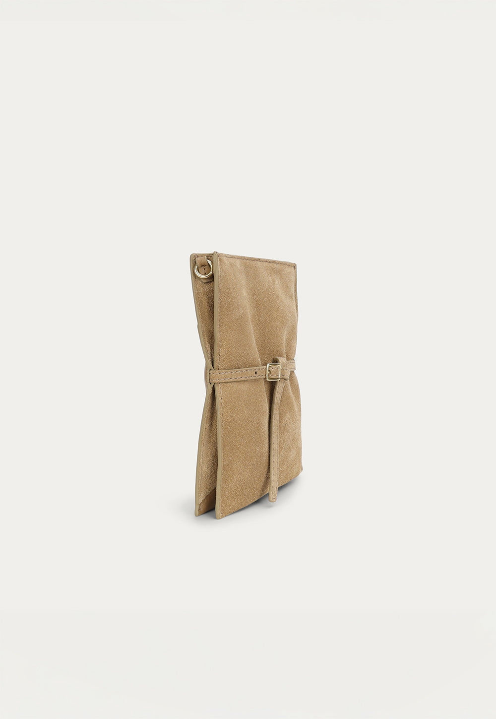 Mr Penny Pouchette - Oat Suede