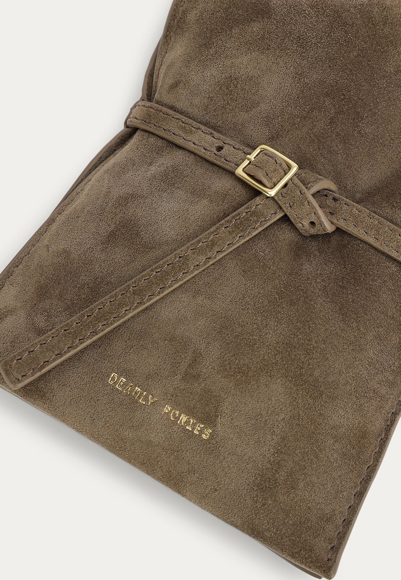 Mr Penny Pouchette - Dune Suede