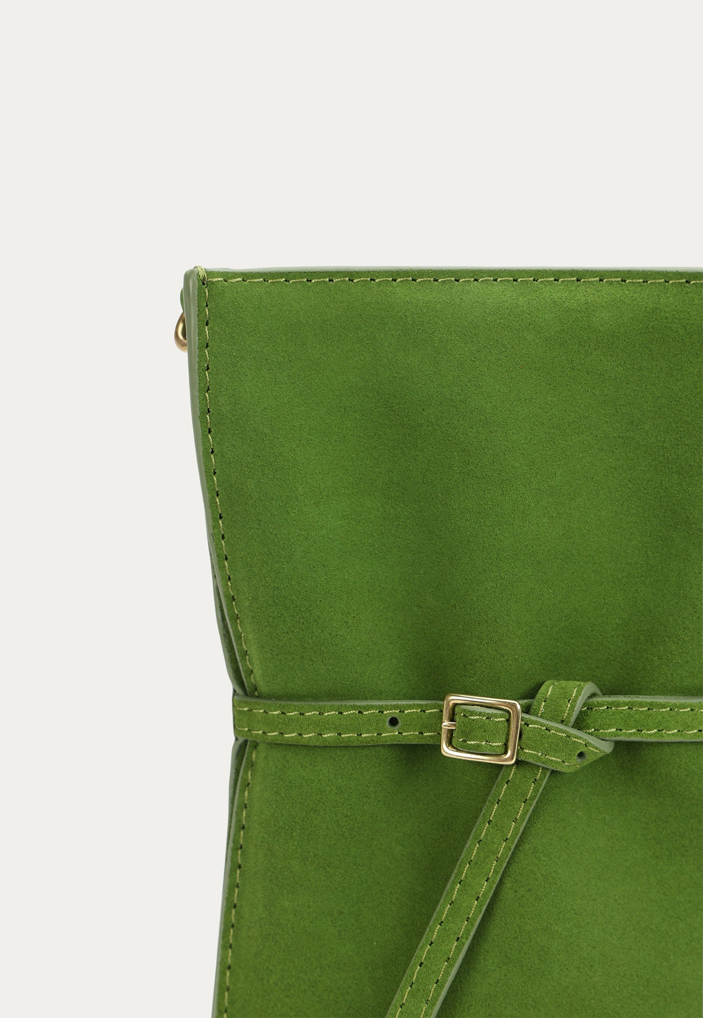 Mr Penny Pouchette - Frog Suede