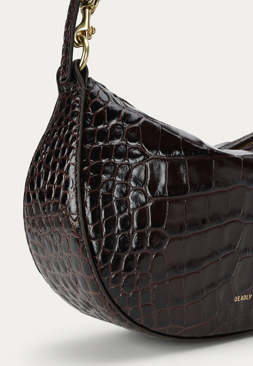 Mr Sling Micro - Espresso Croc