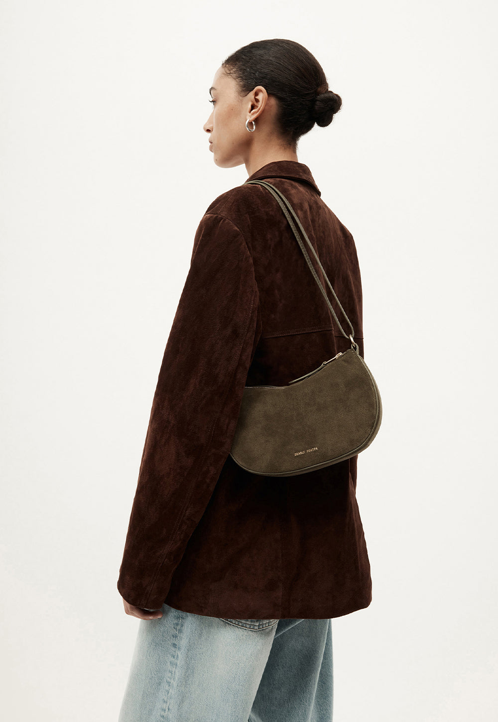 Mr Sling Micro - Kale Suede
