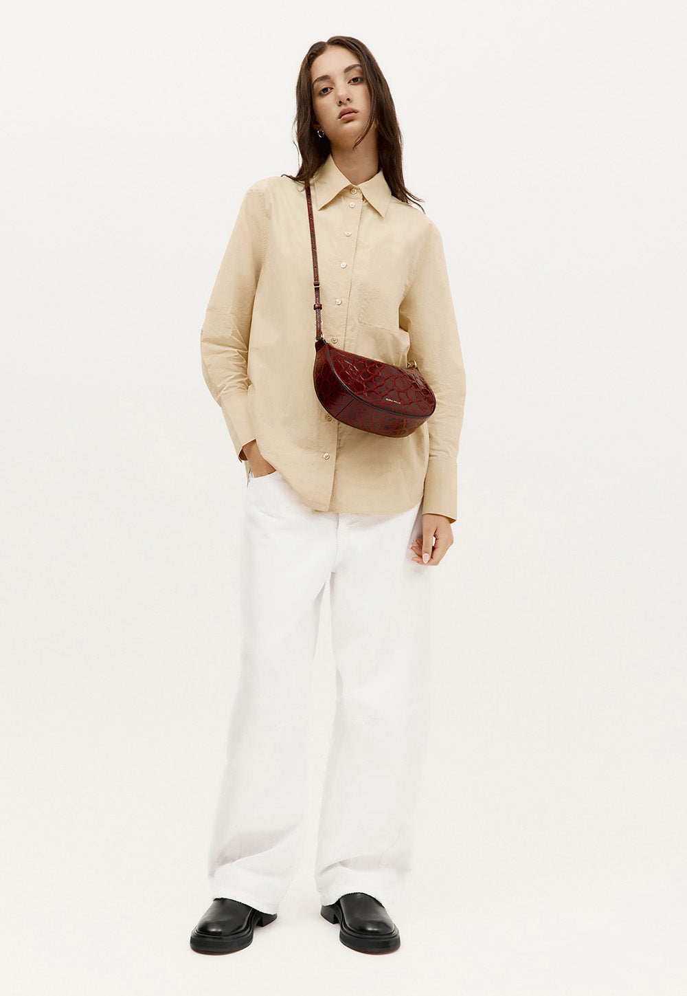 Mr Sling Micro - Sultana Croc