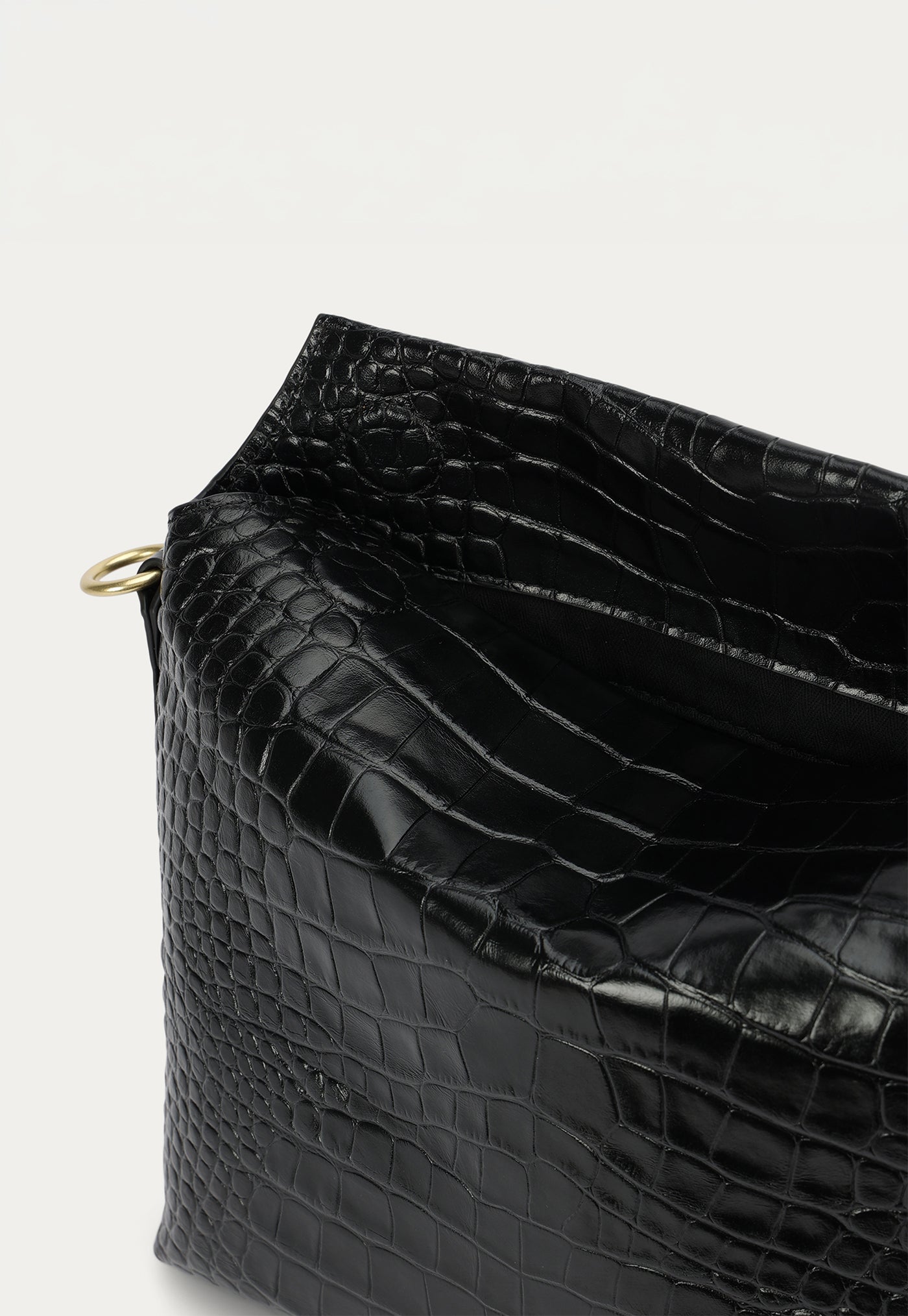 Piper Bag - Black Croc