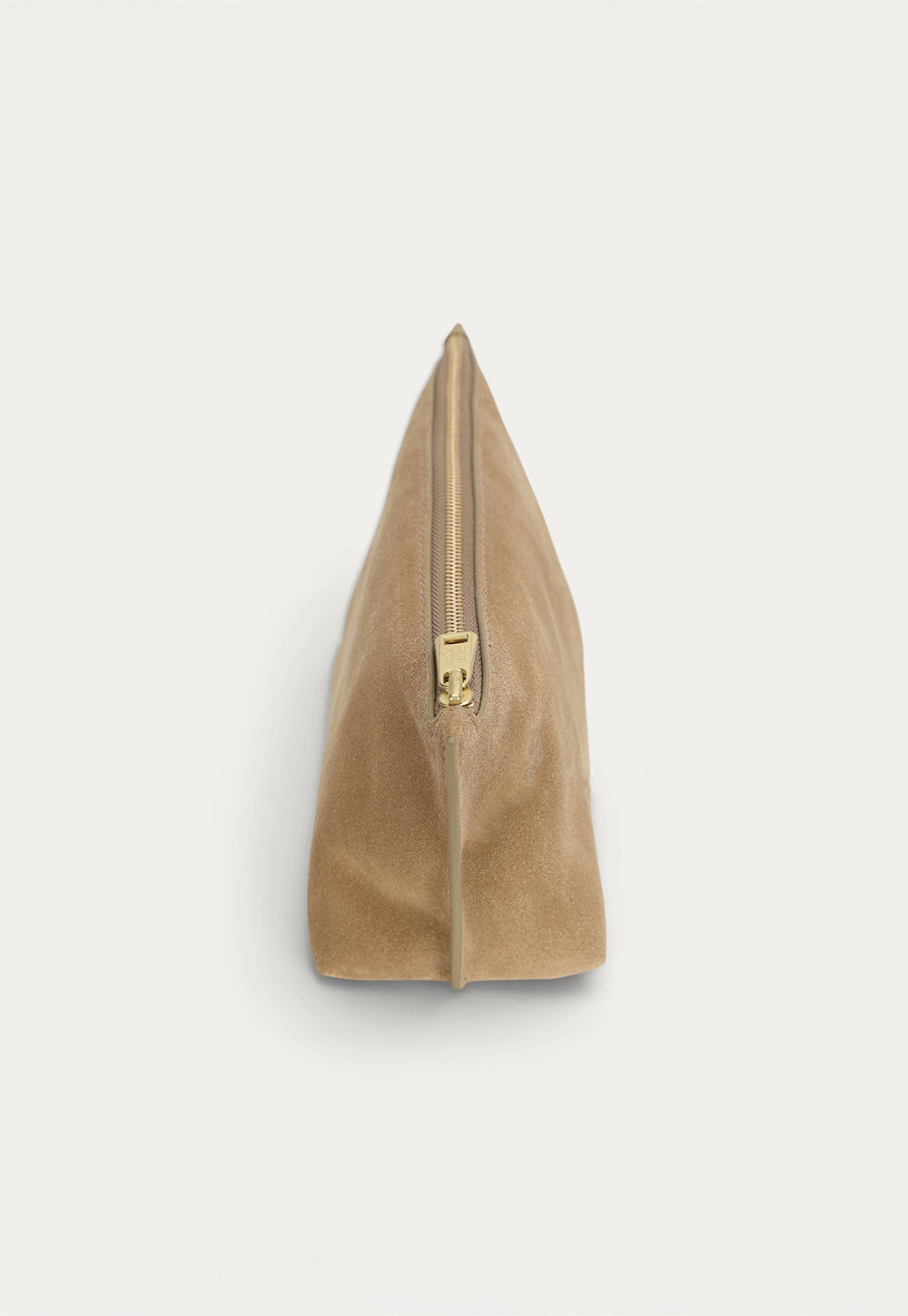 Poucher Grande - Oat Suede